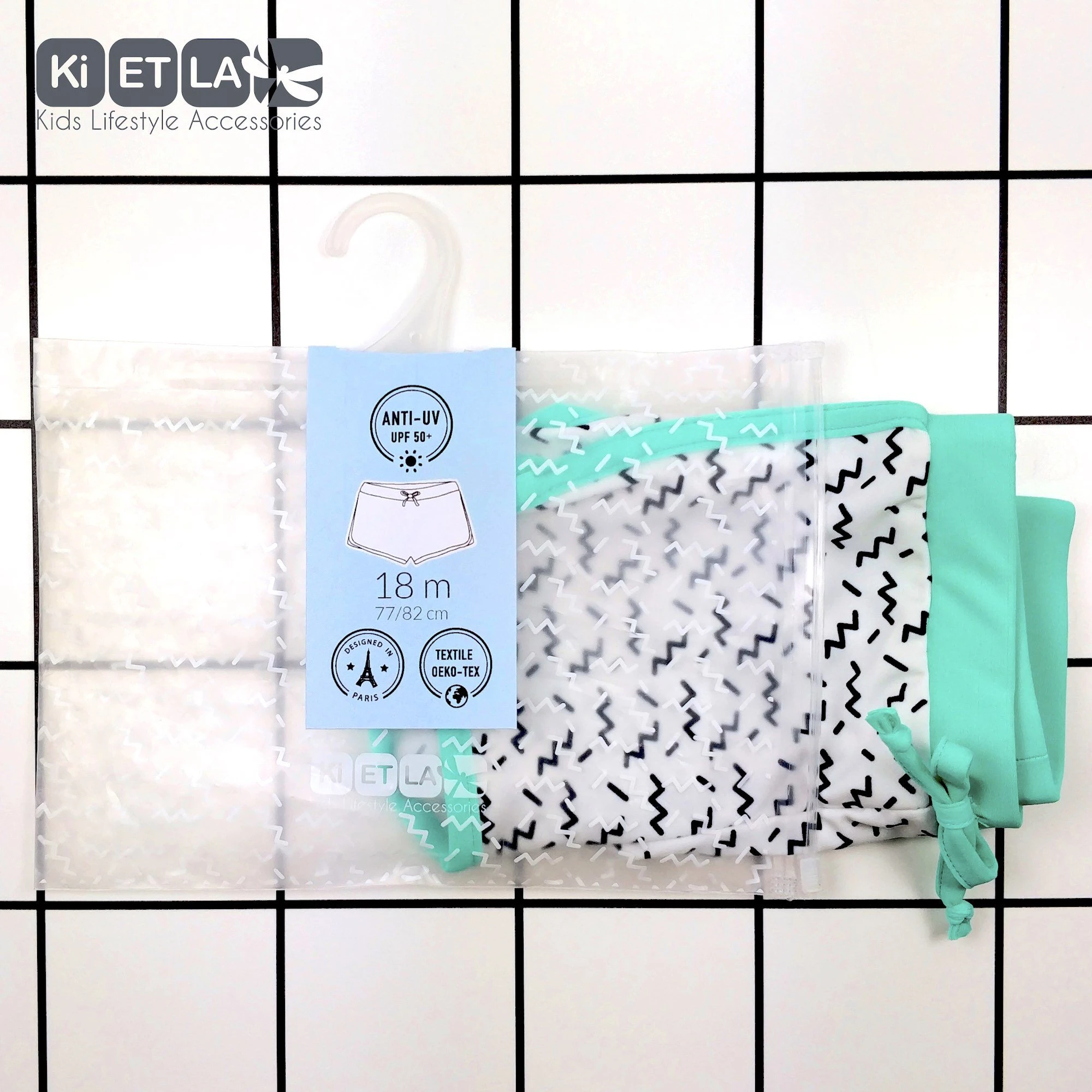 Ki ET LA Anti-UV Screech Shorts Zigzag