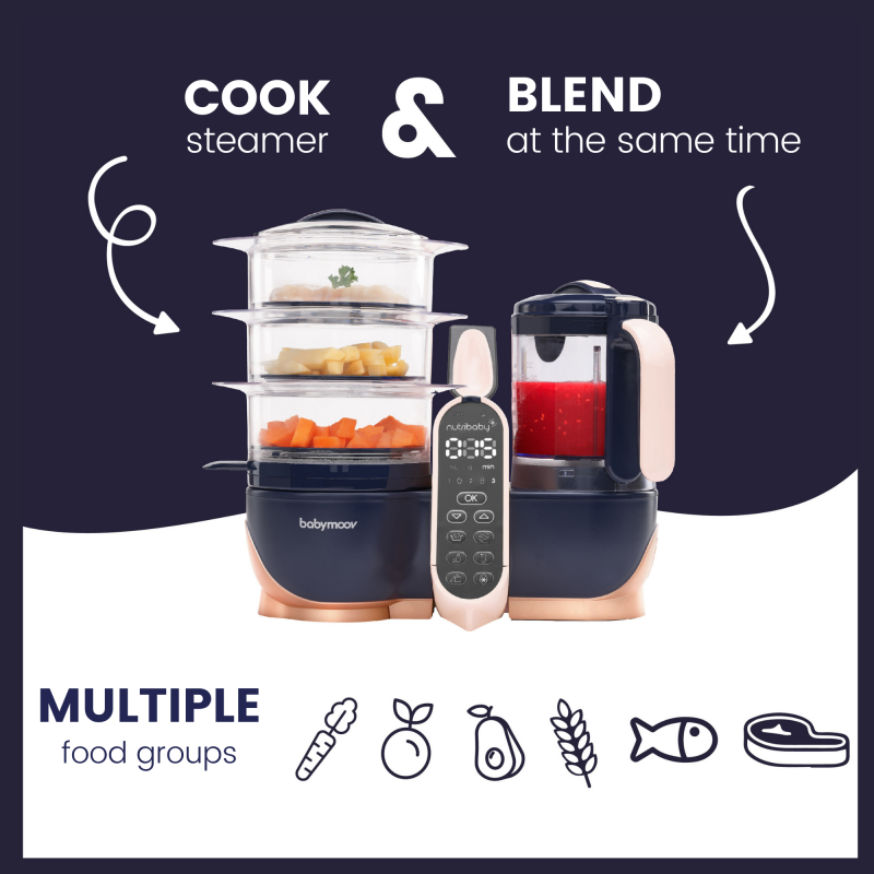 Babymoov Nutribaby(+) XL 5-in-1 Food Prep Machine