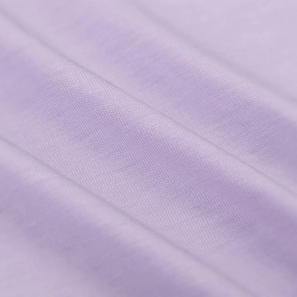 Short Sleeve Shirt Lilac + Shorts Lilac