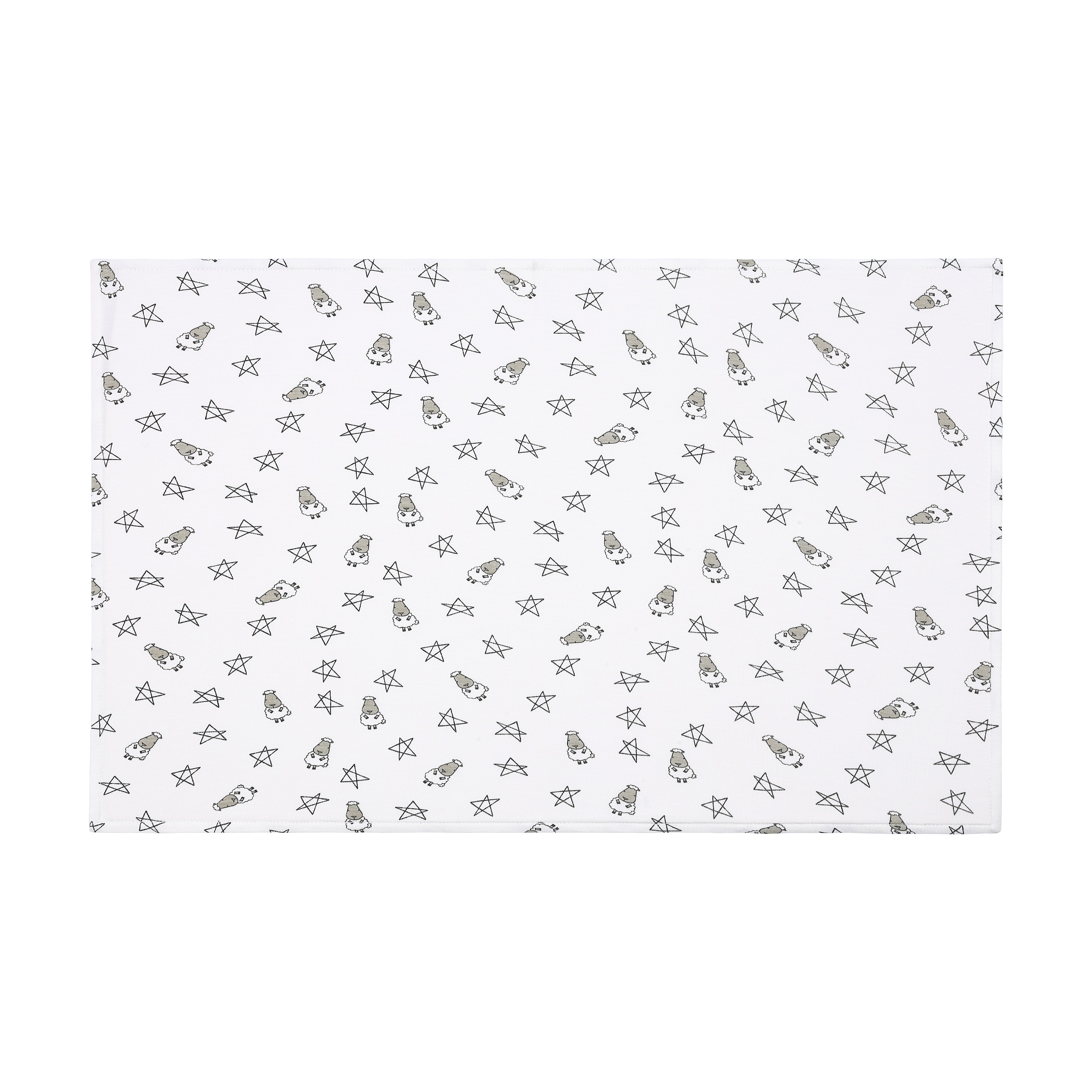 Head Pillow Case Small Star & Sheepz White - Kids