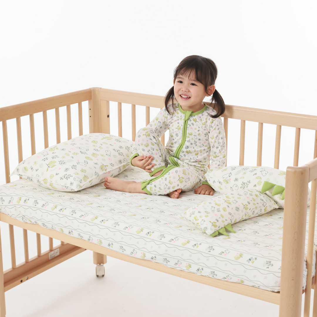 Mattress Sheet Dream Garden B Cream - Single Bed