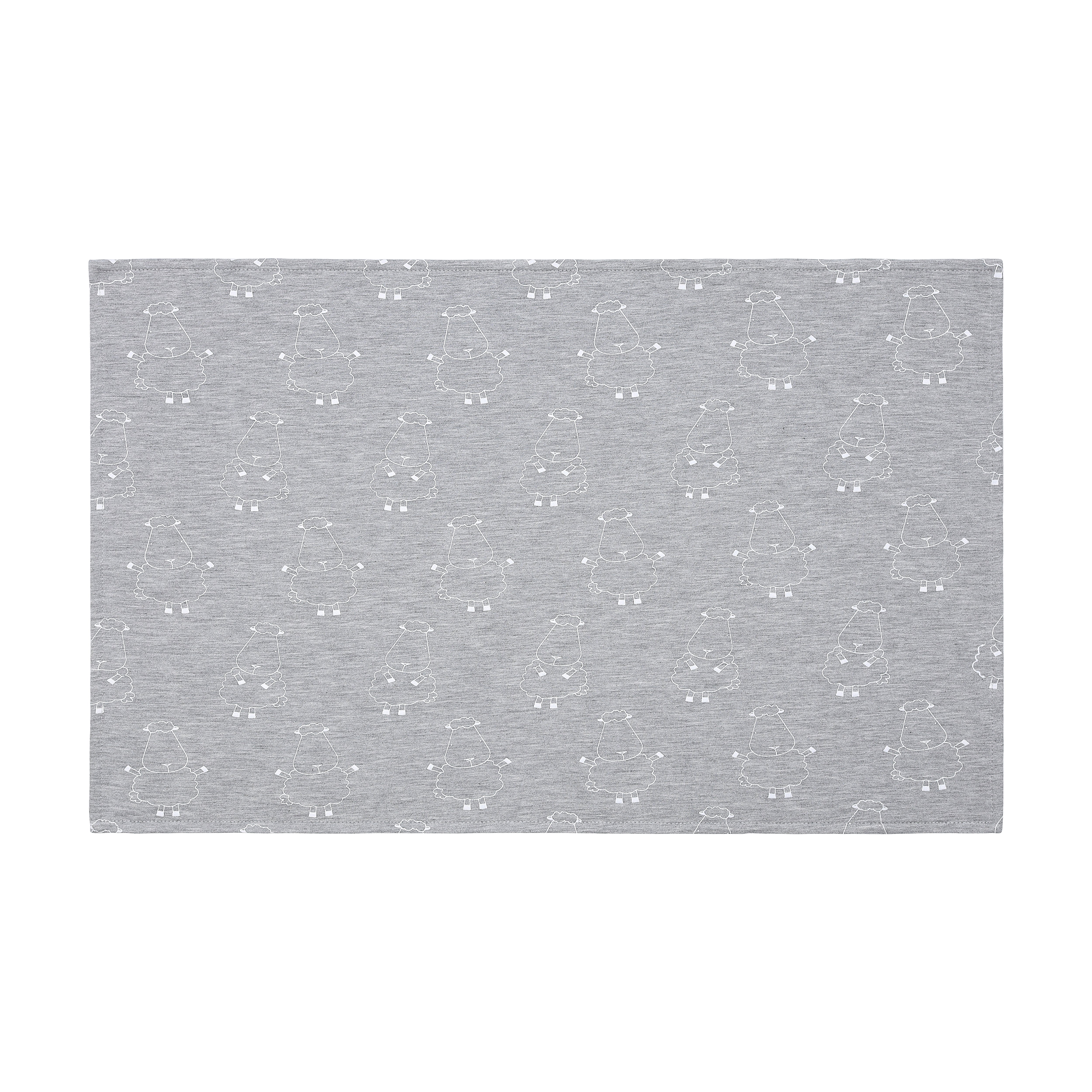 Head Pillow Case Big Sheepz Grey - Kids