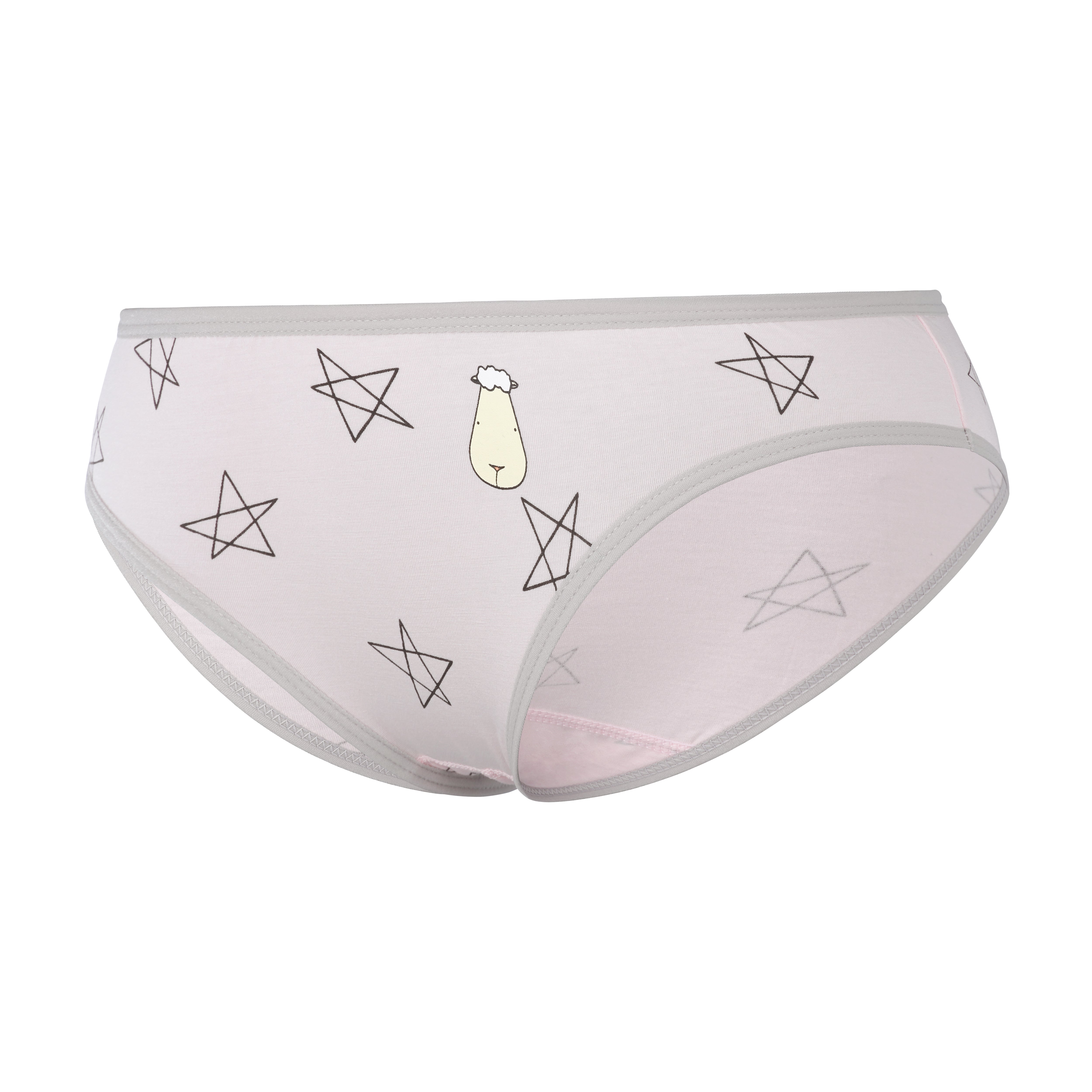 Girls Briefs A002 Soft Pink-M