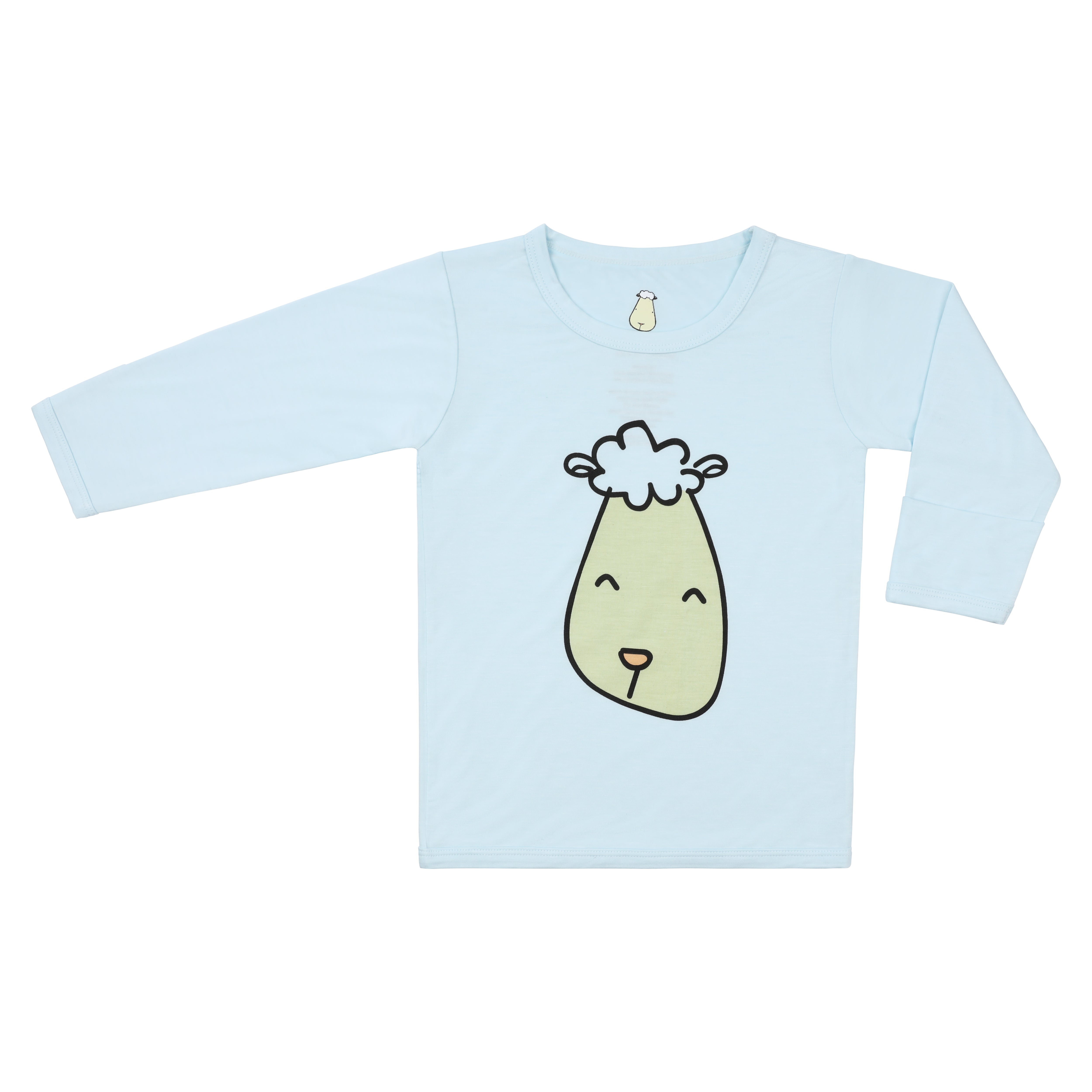 Pyjamas Set Big Face Blue + Blue Star Grey