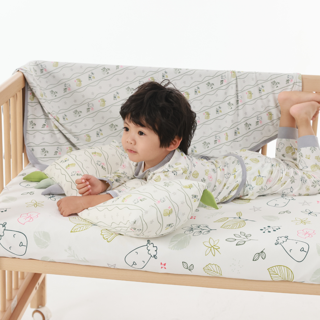 Mattress Sheet Dream Garden A Cream (60 x 120 cm / 70 x 140 cm)