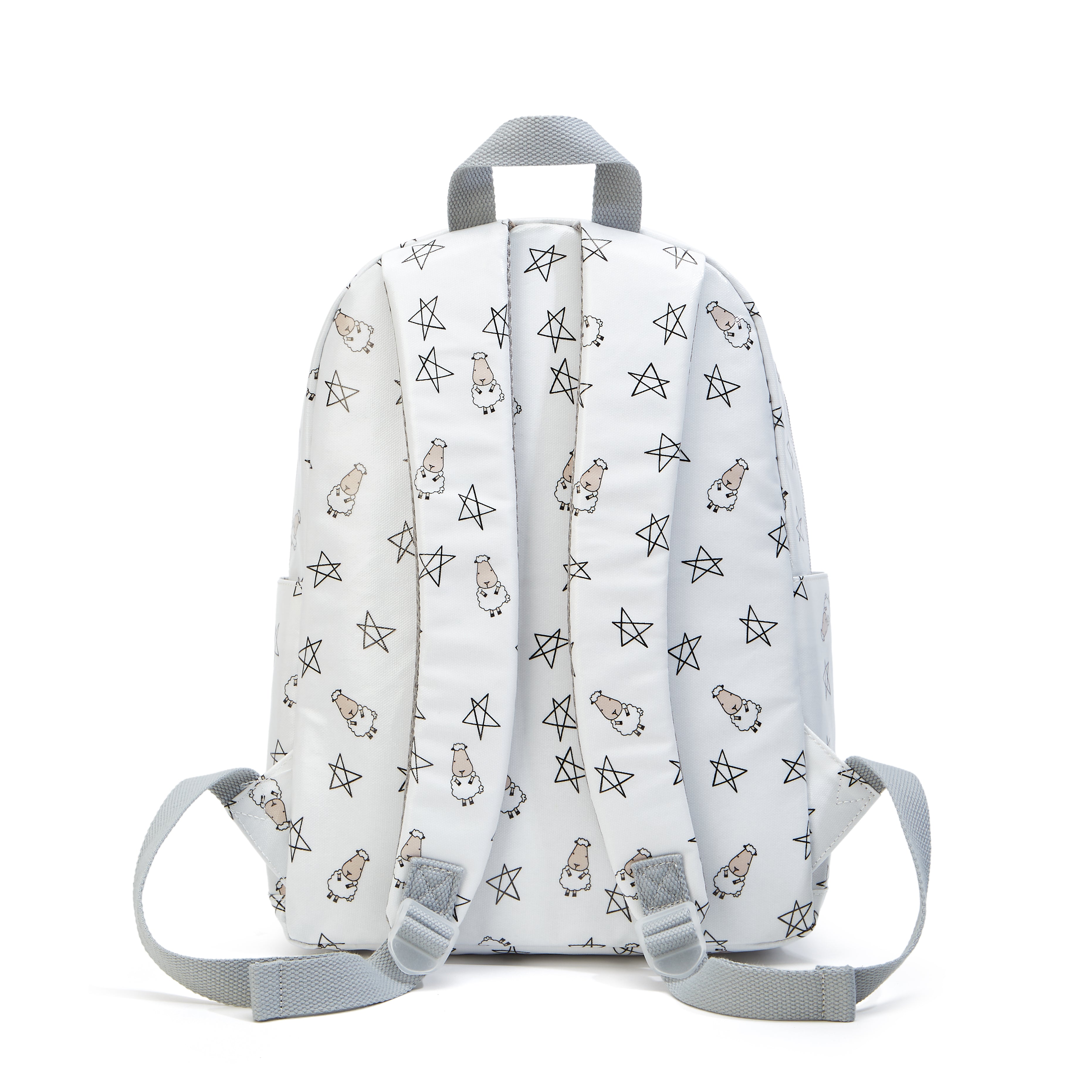 Baa Baa Sheepz Backpack Small Star & Sheepz White - Jumbo