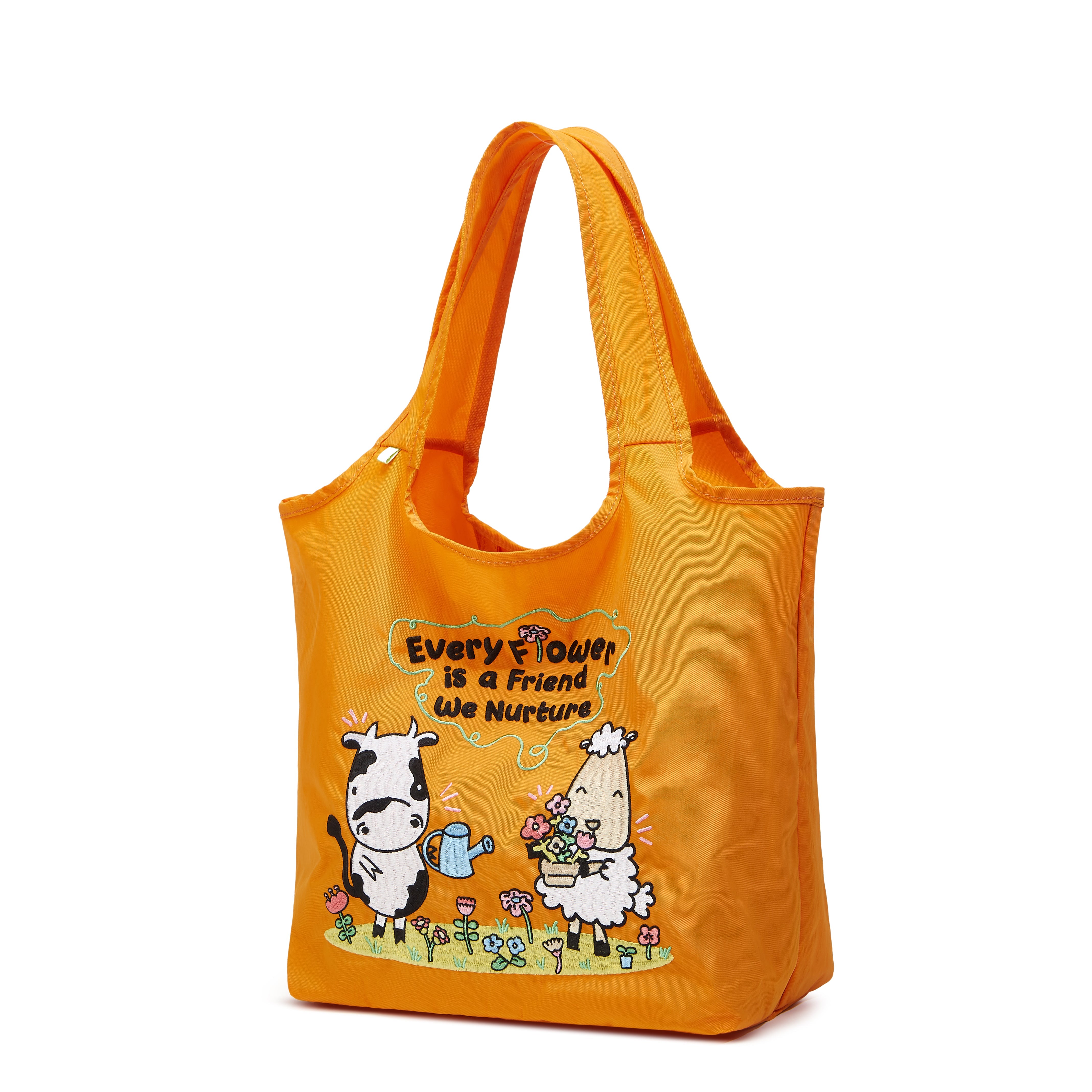 Moo Moo Kow Shopping Bag 008 Orange - Small