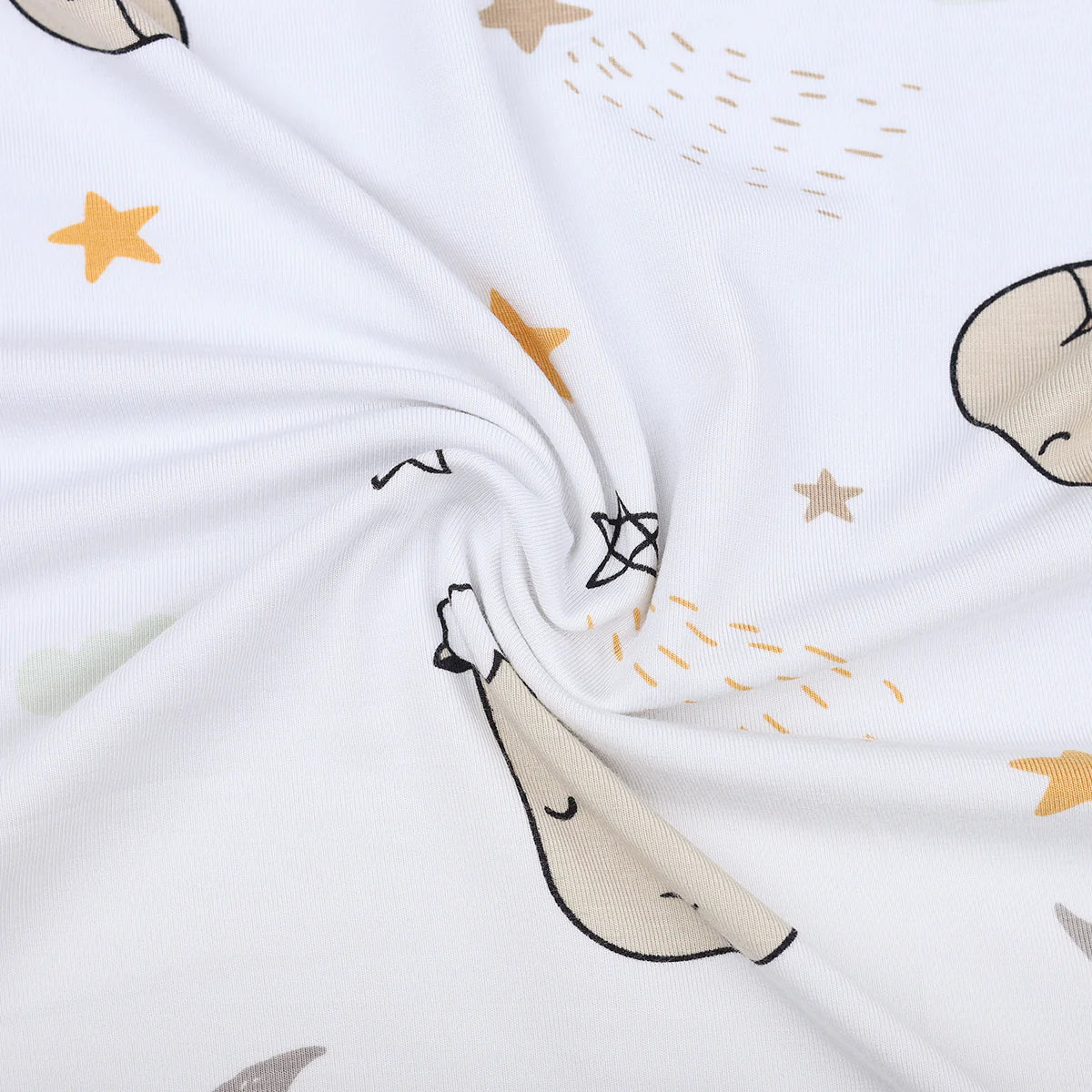 Double Layer Blanket Goodnight Baa Baa White Kids