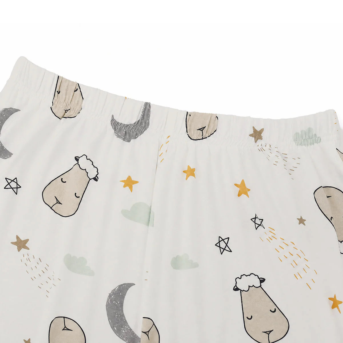 Women Short Goodnight Baa Baa White