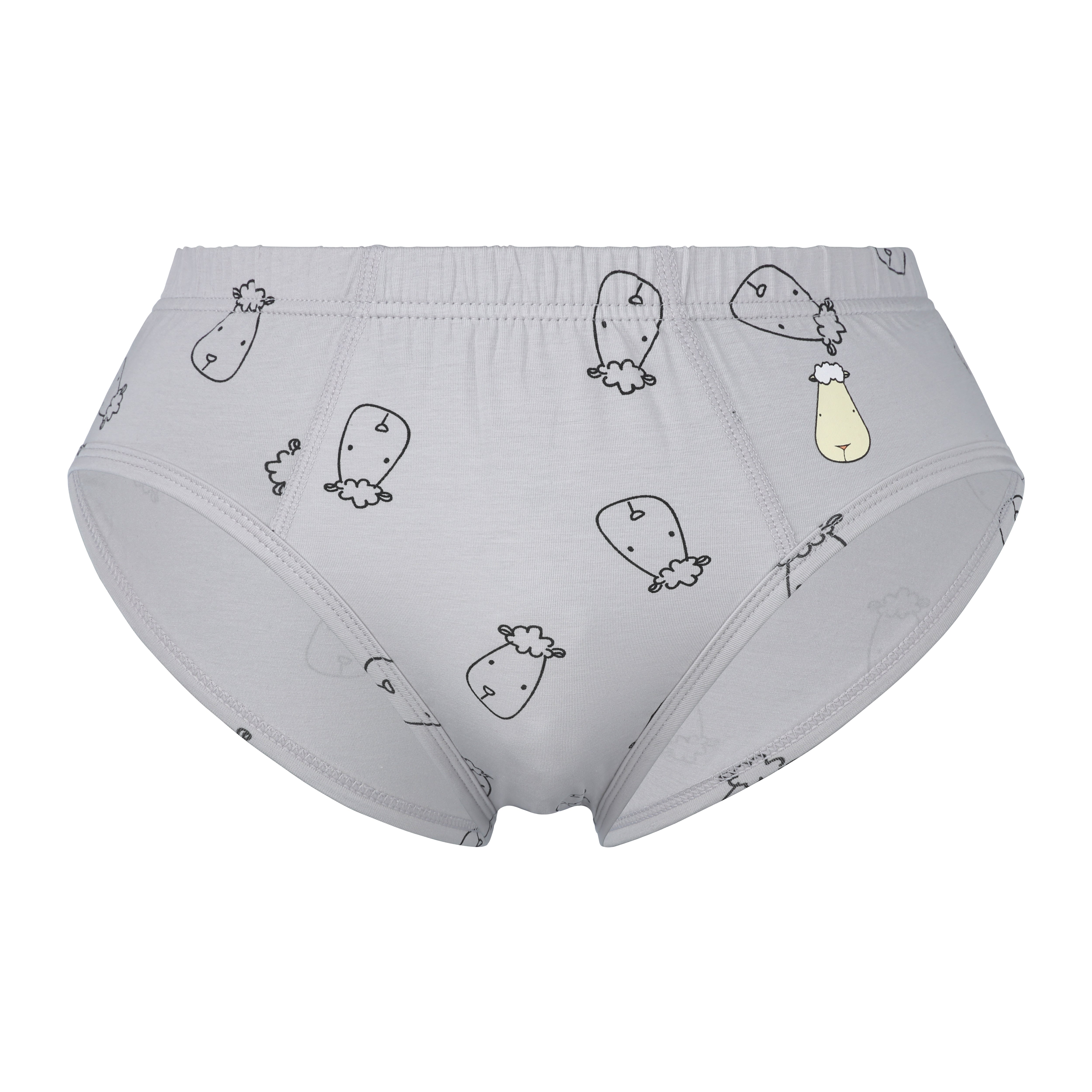 Boys Briefs A001 Cool Grey-M
