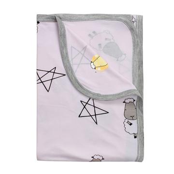 Single Layer Blanket Big Star & Sheepz Pink - 36M