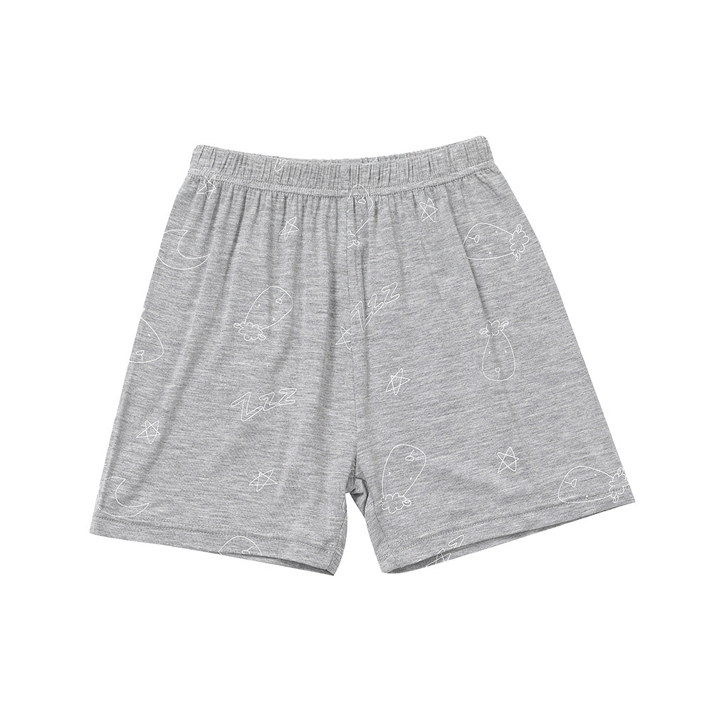 Short Sleeve Shirt Sweet Dreams Baa Baa Grey + Shorts Sweet Dreams Baa Baa Grey