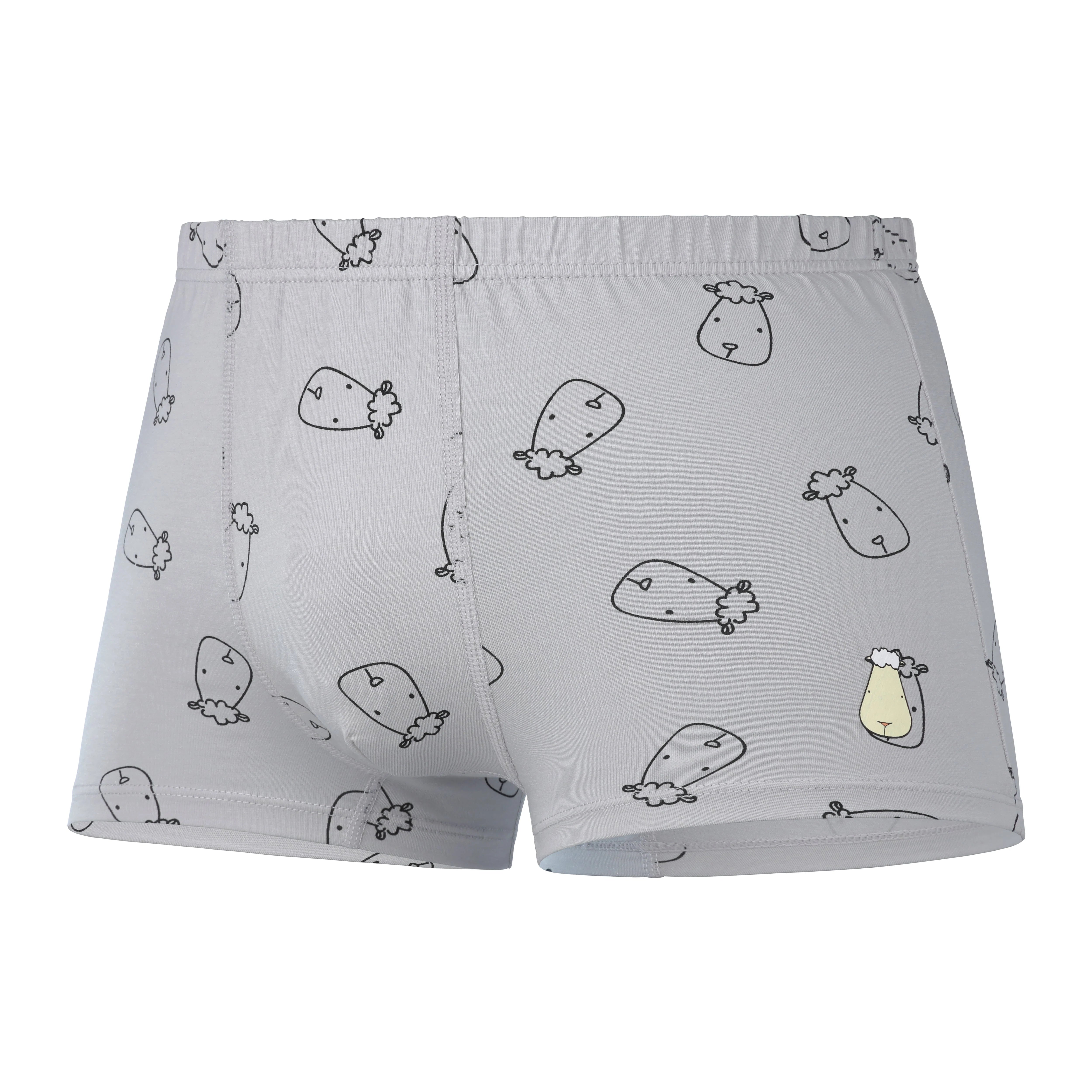 Boys Boxer A001 Cool Grey-M