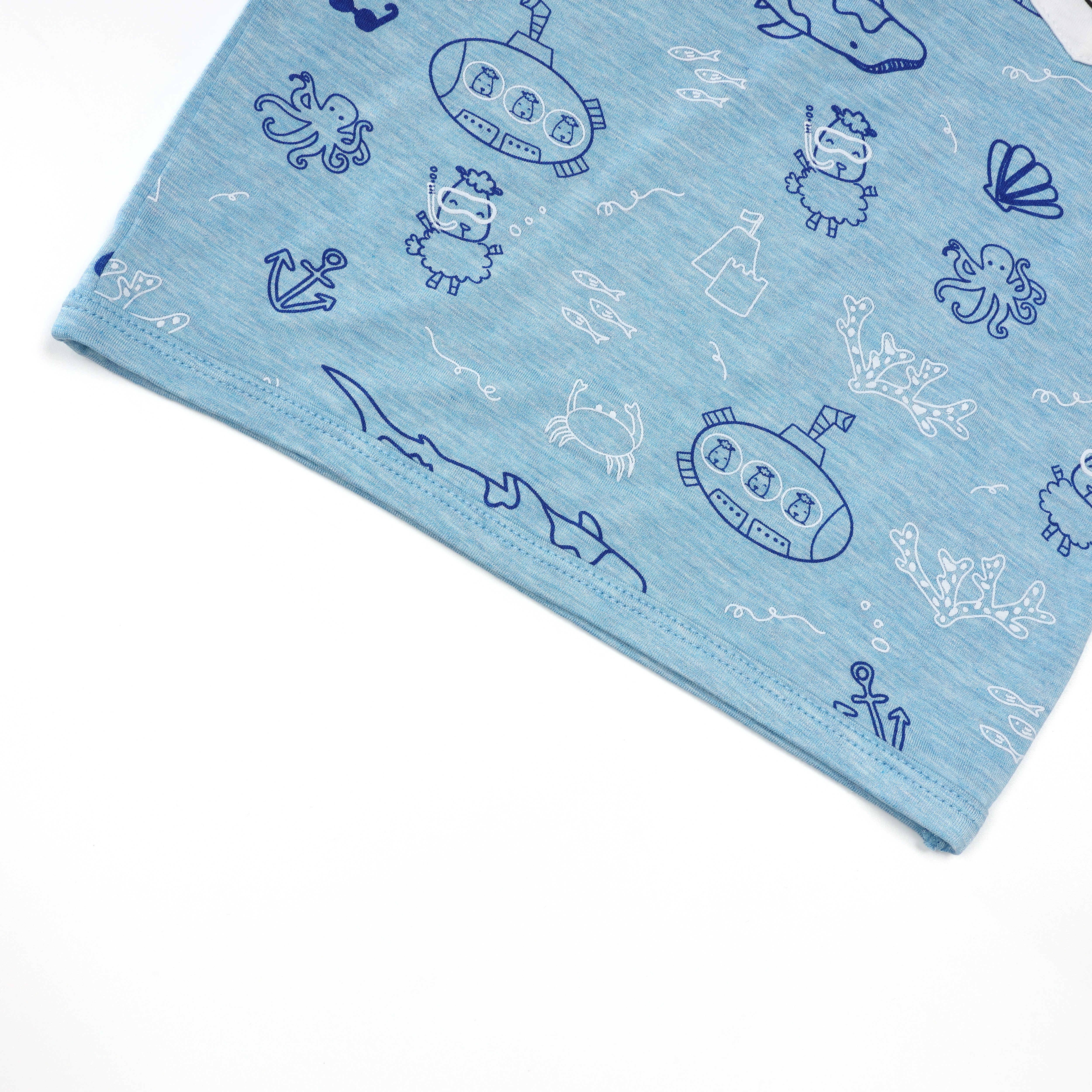 Pyjamas Set Ocean Baa-ddies Blue + Ocean Baa-ddies Blue