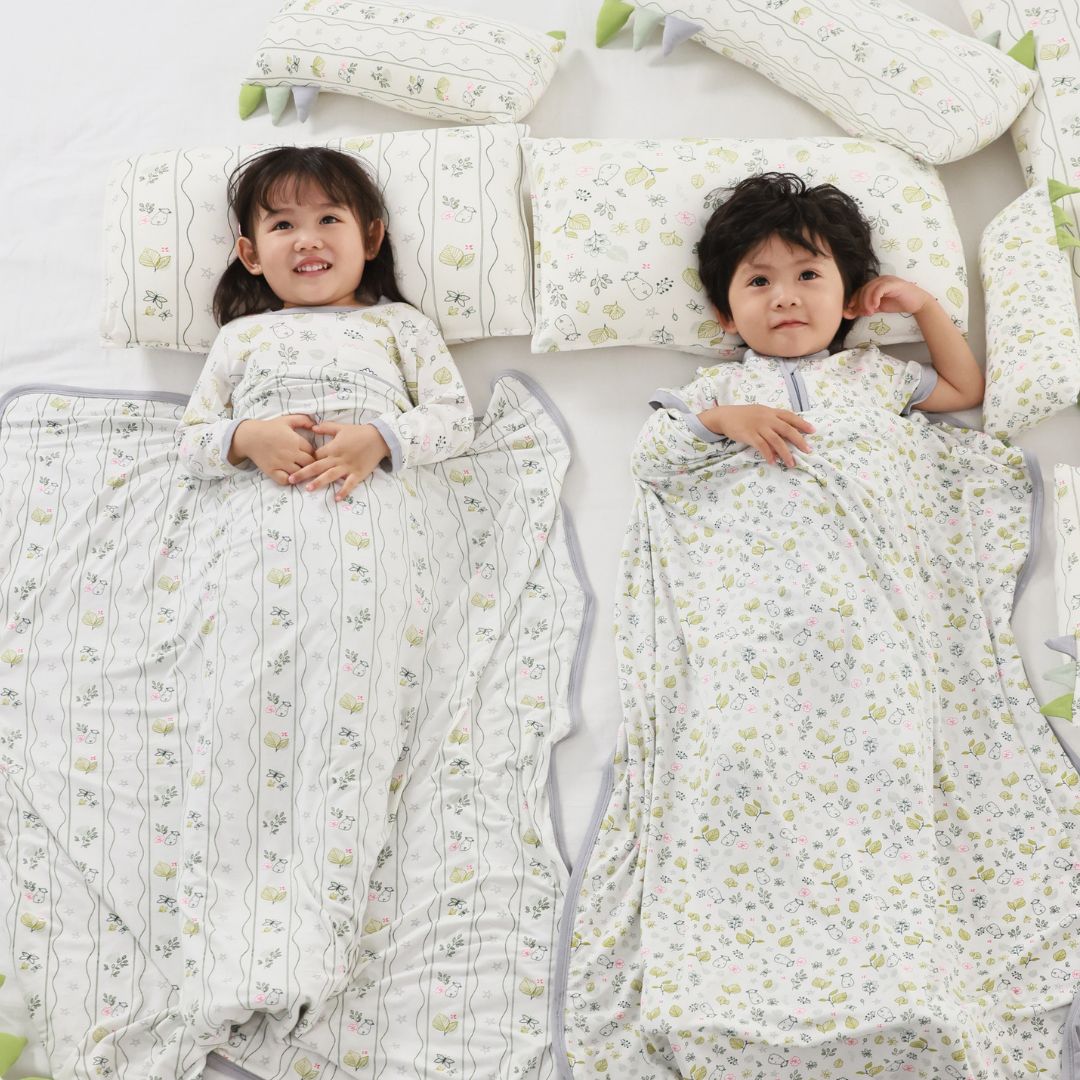 Double Layer Blanket Dream Garden B Cream Adult
