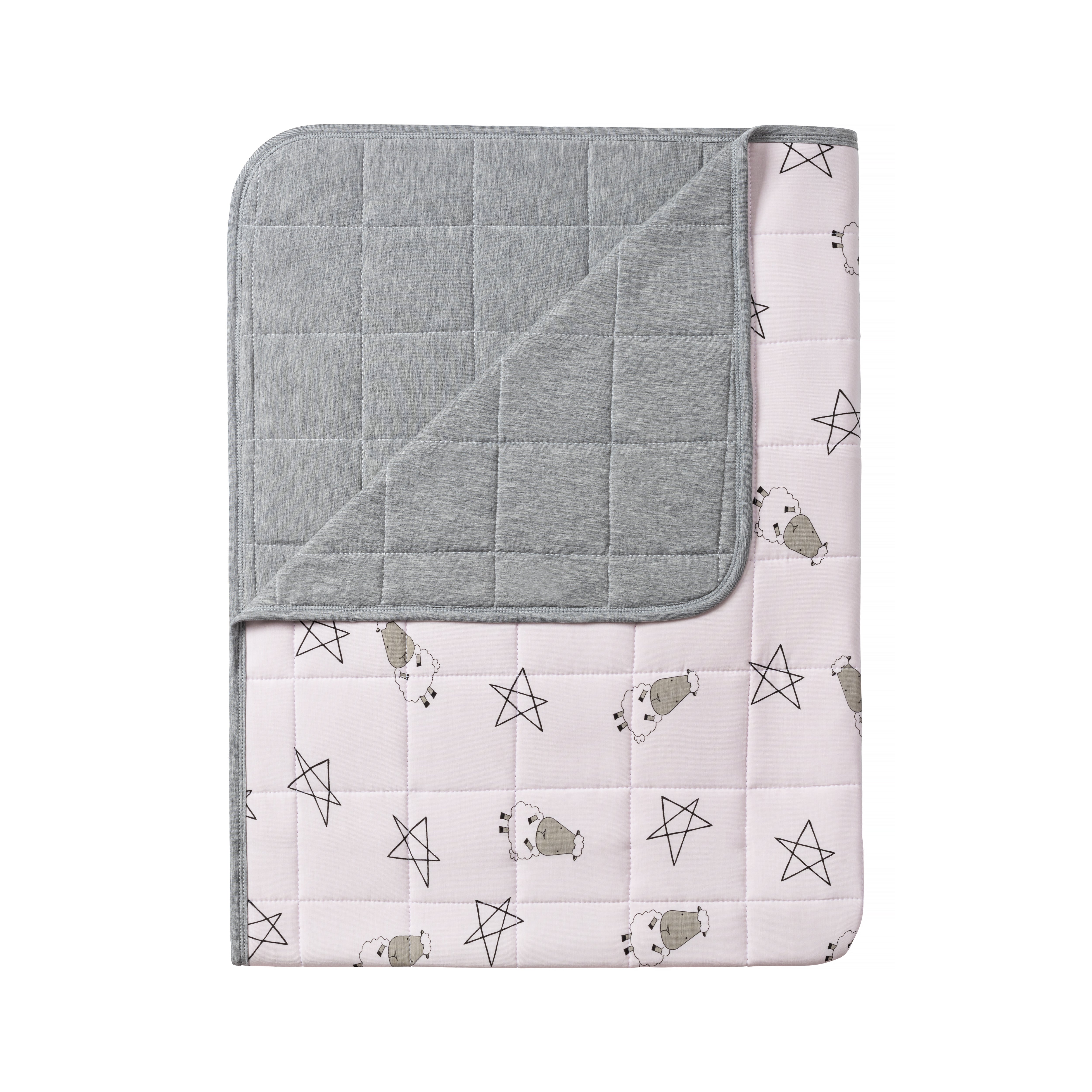 Quilt Big Star & Sheepz Pink Kids