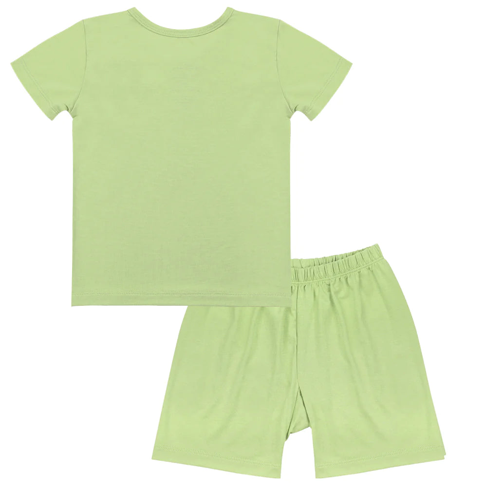 Short Sleeve Shirt Mint + Shorts Mint