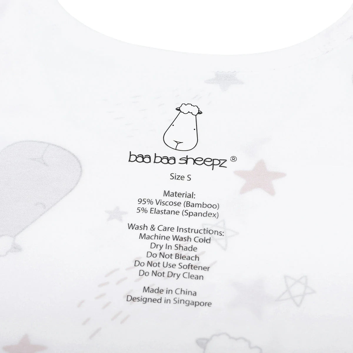 Unisex Short Sleeve T-Shirt Goodnight Baa Baa White