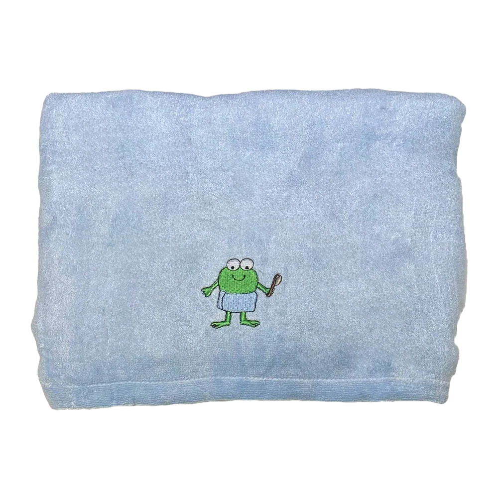 CrokCrokFrok Bamboo Towel for Kids & Adult - White - Large