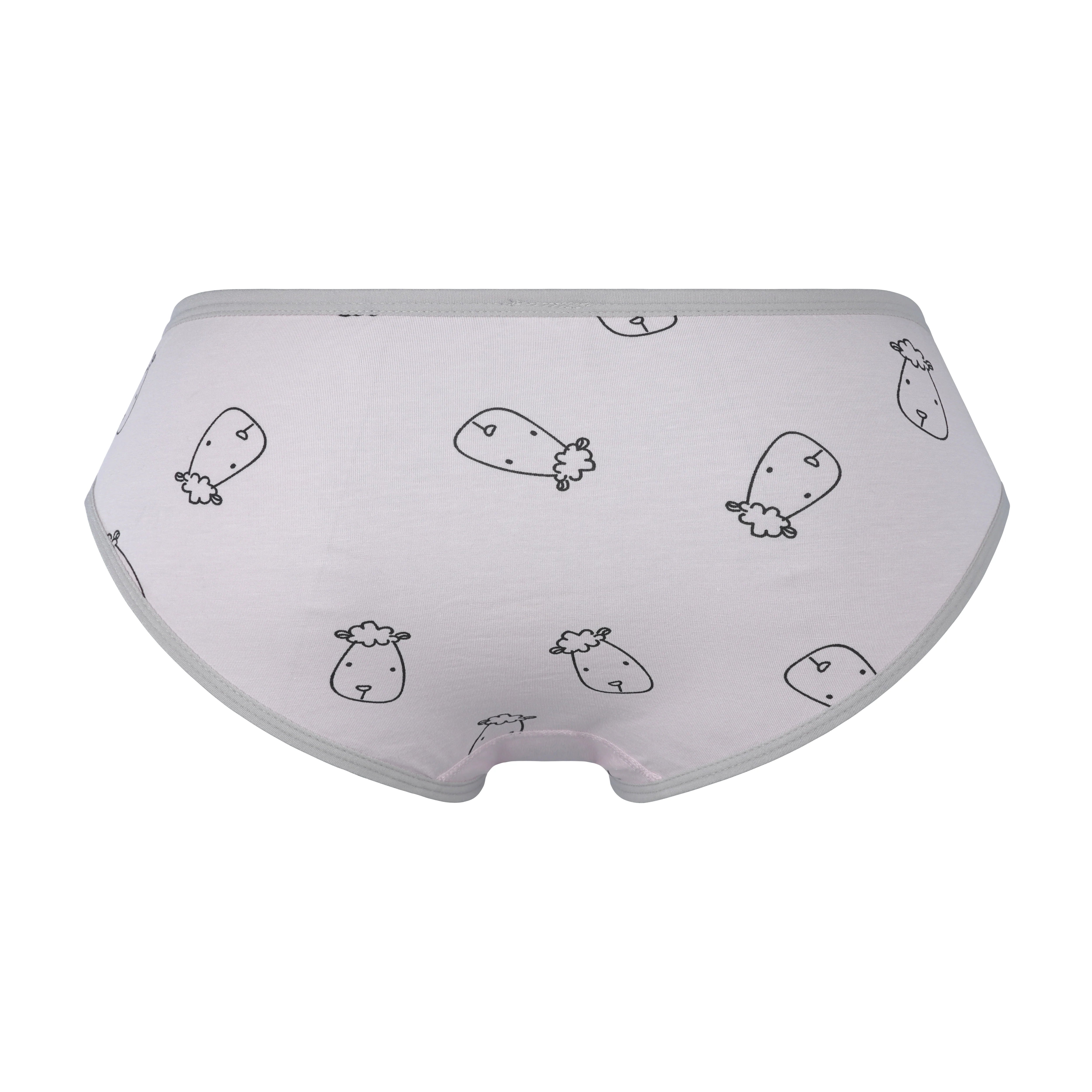 Girls Briefs A001 Light Purple-M
