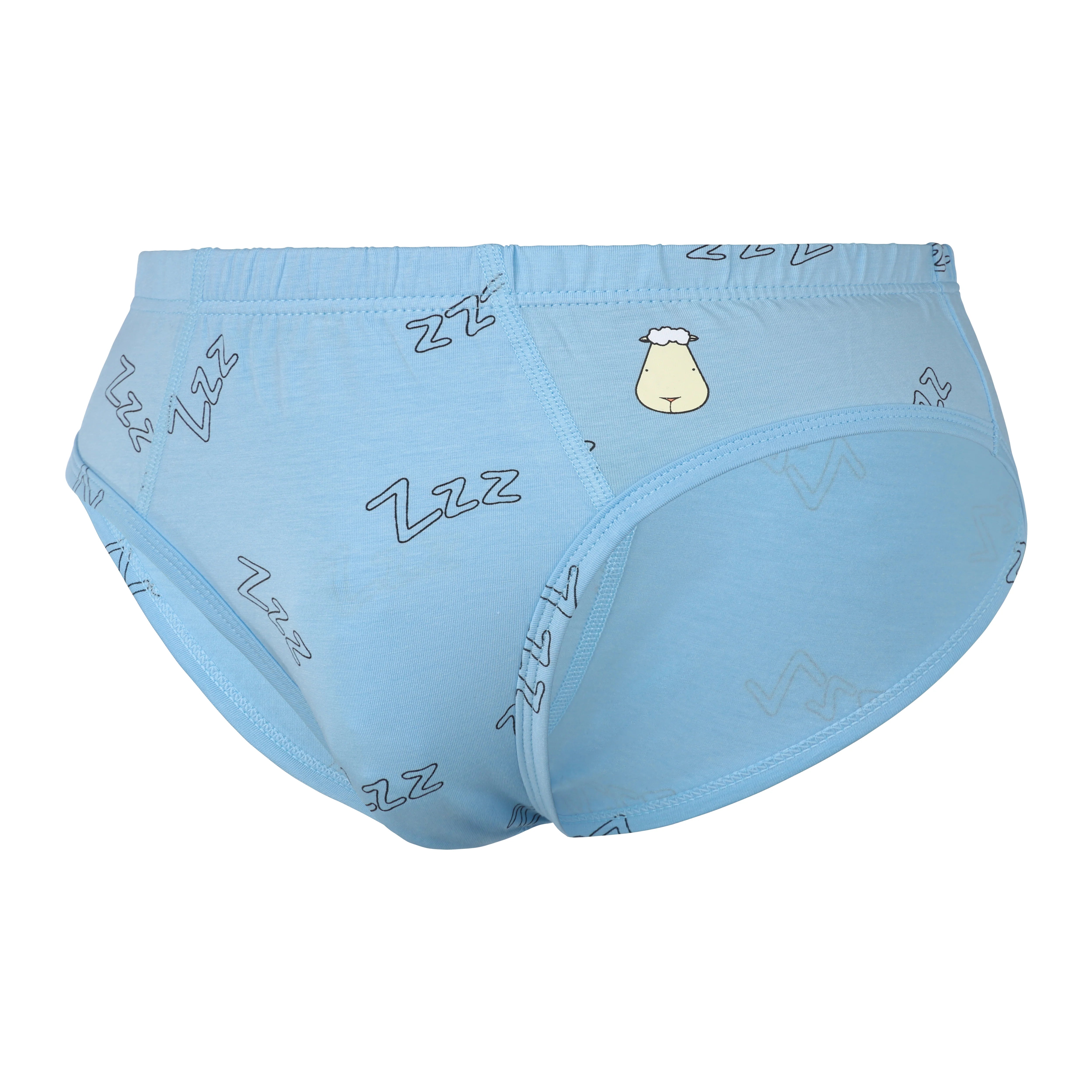 Boys Briefs A003 Soft Blue-M