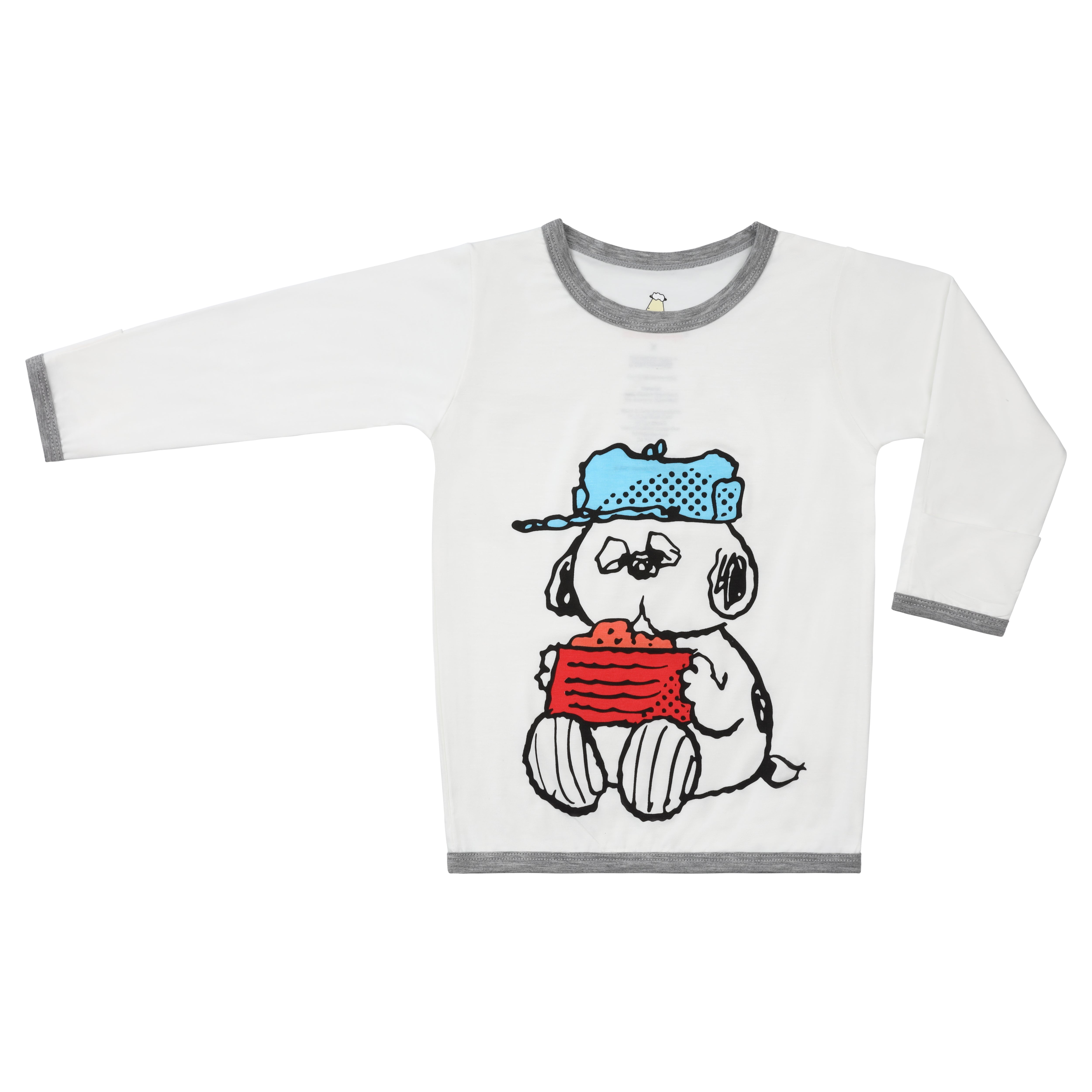 Pyjamas Set S22 White + Pants S22 Grey