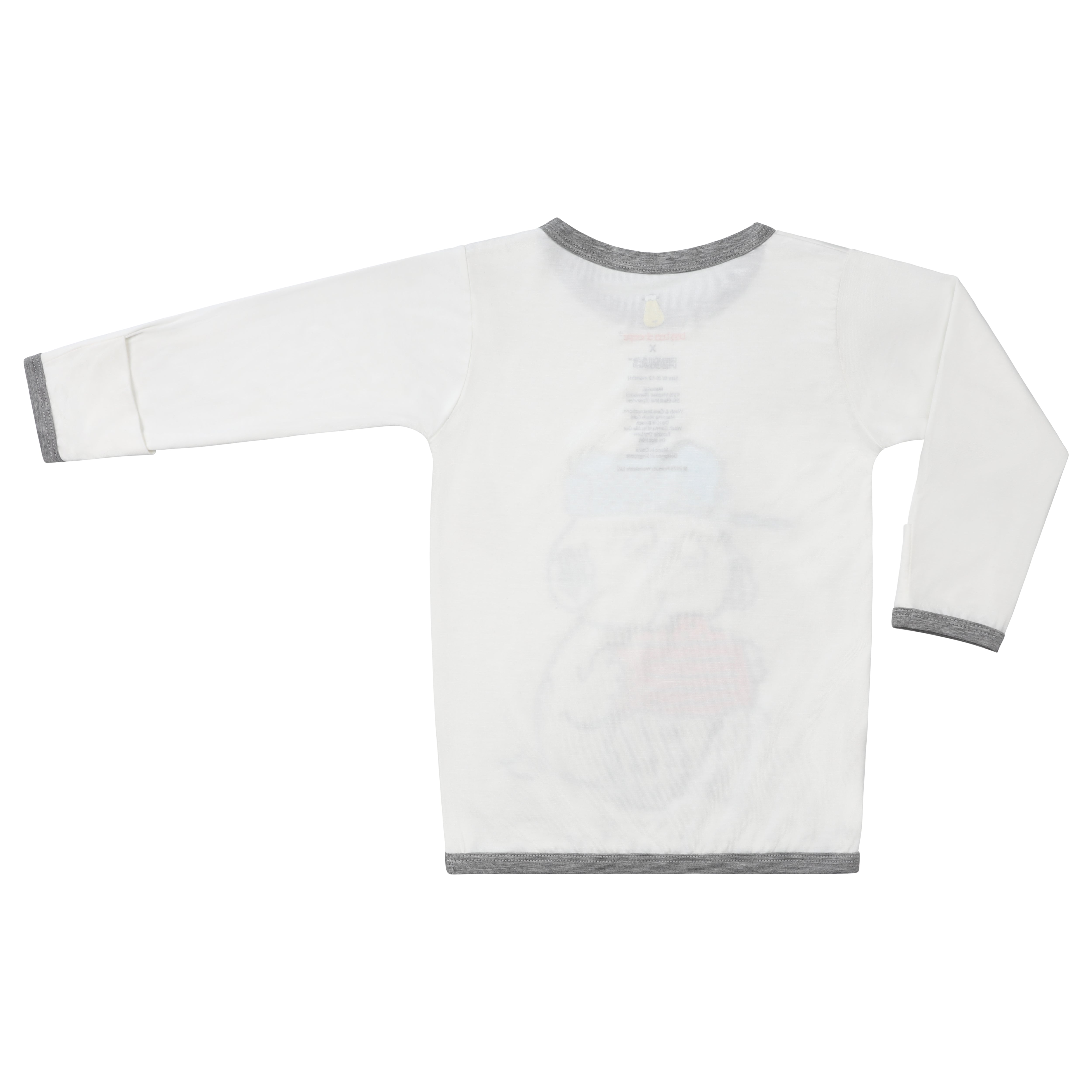 Pyjamas Set S22 White + Pants S22 Grey