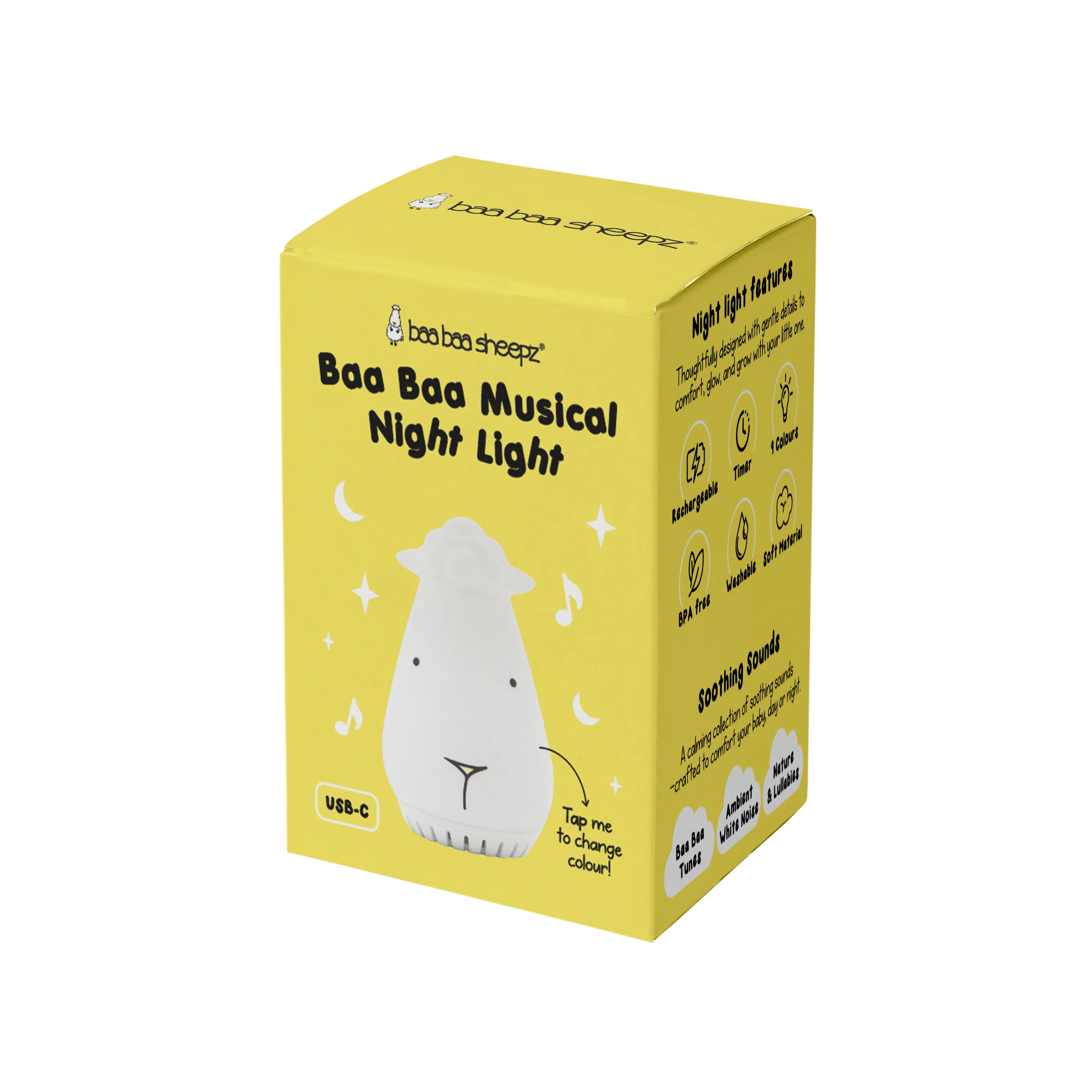 Baa Baa Musical Night Light
