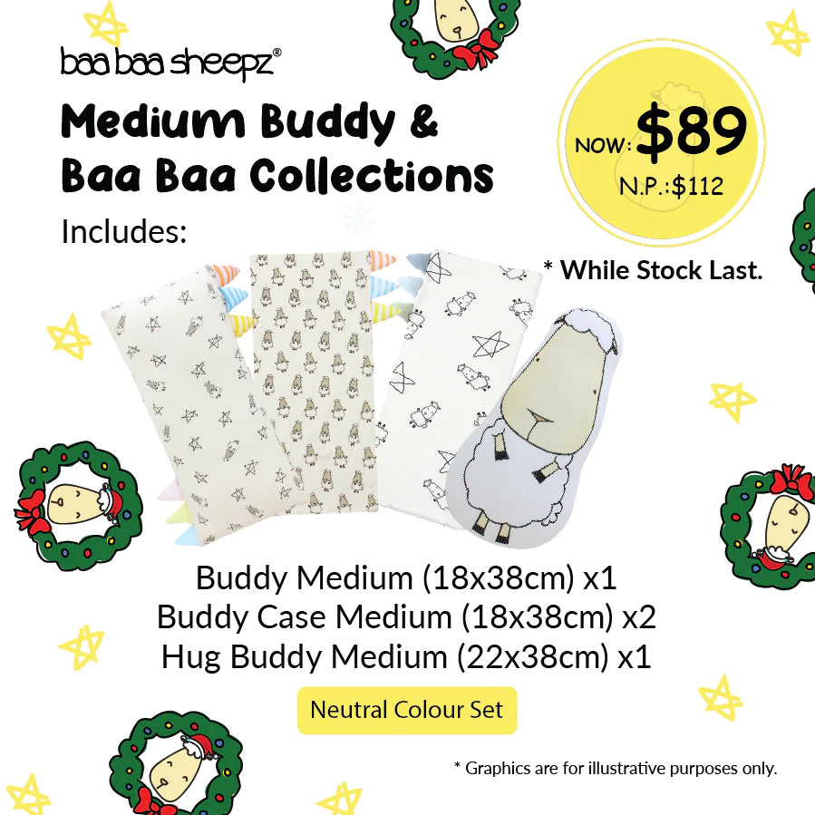 Baa Baa Sheepz Medium Buddy & Baa Baa Collections