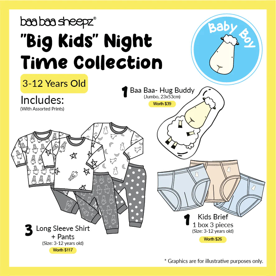 "Big Kids" Night Time Collection