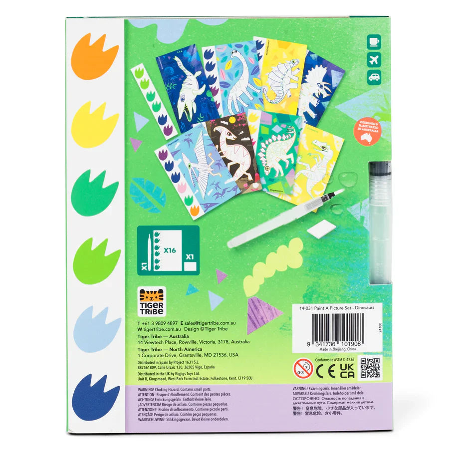 TIGER TRIBE PAINT-A-PICTURE SET