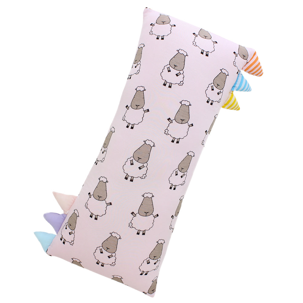 Bed-Time Buddy™ Big Sheepz Pink with Color & Stripe tag - Jumbo (size 23x53cm)