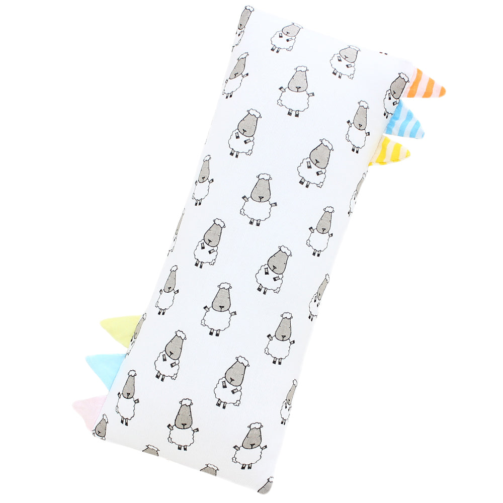 Bed-Time Buddy™ Small Sheepz White with Color & Stripe tag - Small (size 13x30cm)