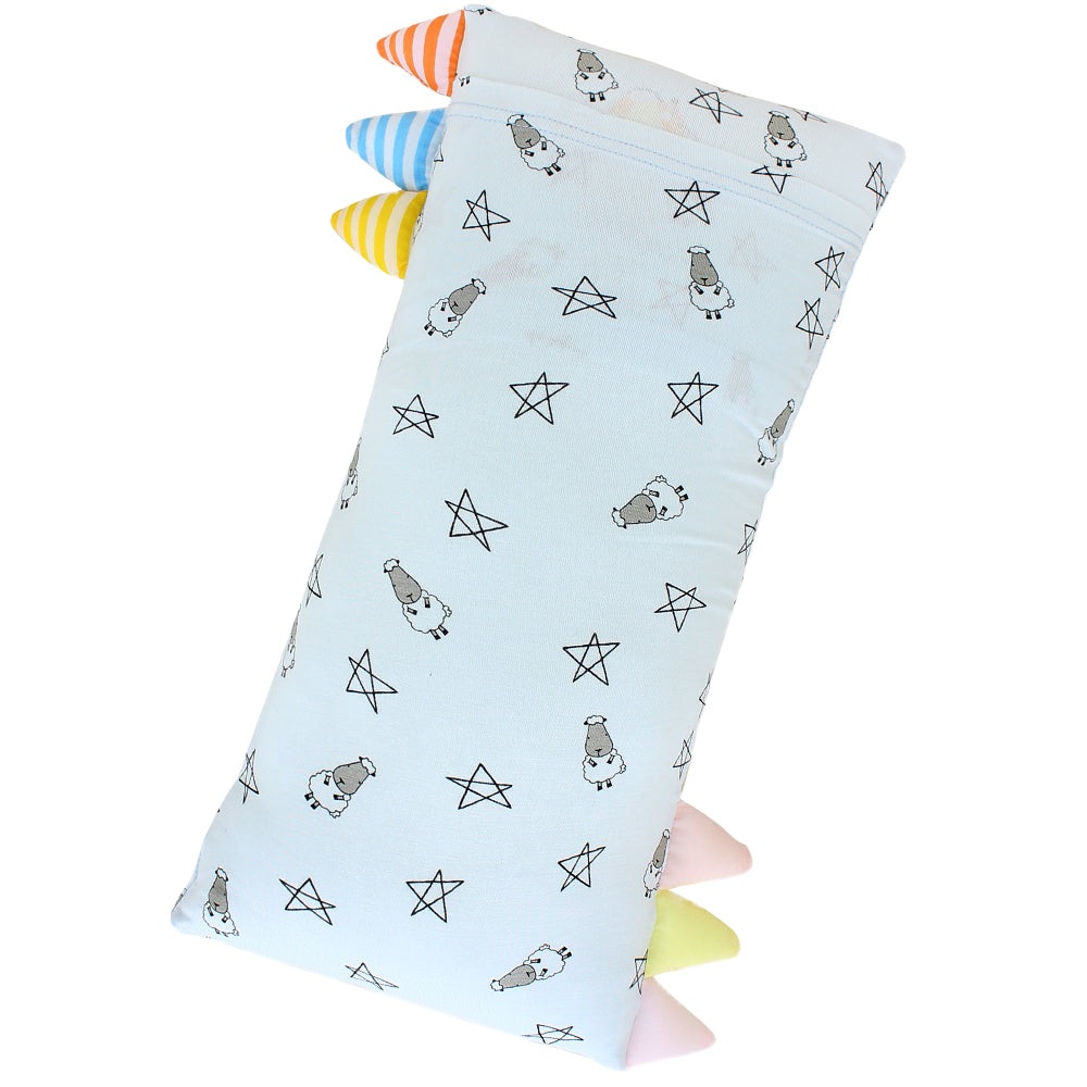 Bed-Time Buddy™ Small Star & Sheepz Blue with Color & Stripe tag - Medium (size 18x38cm)