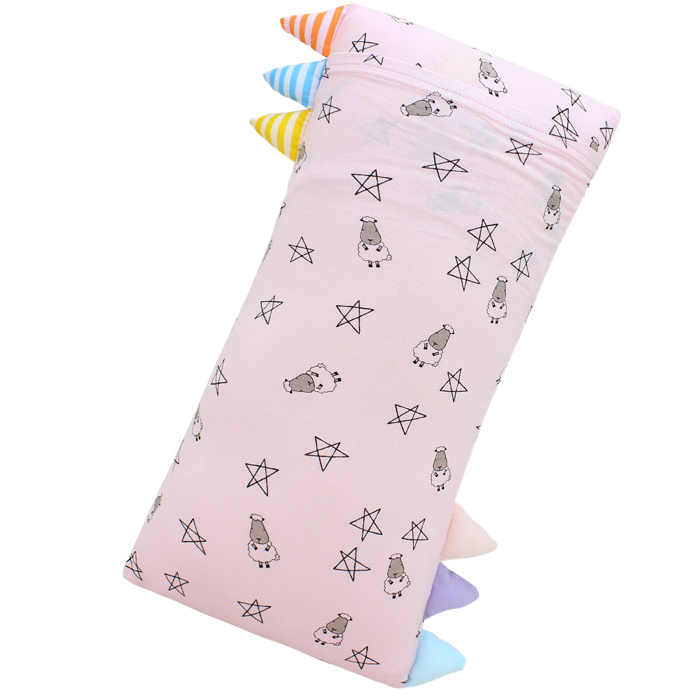 Bed-Time Buddy™ Small Star & Sheepz Pink with Color & Stripe tag - Medium (size 18x38cm)