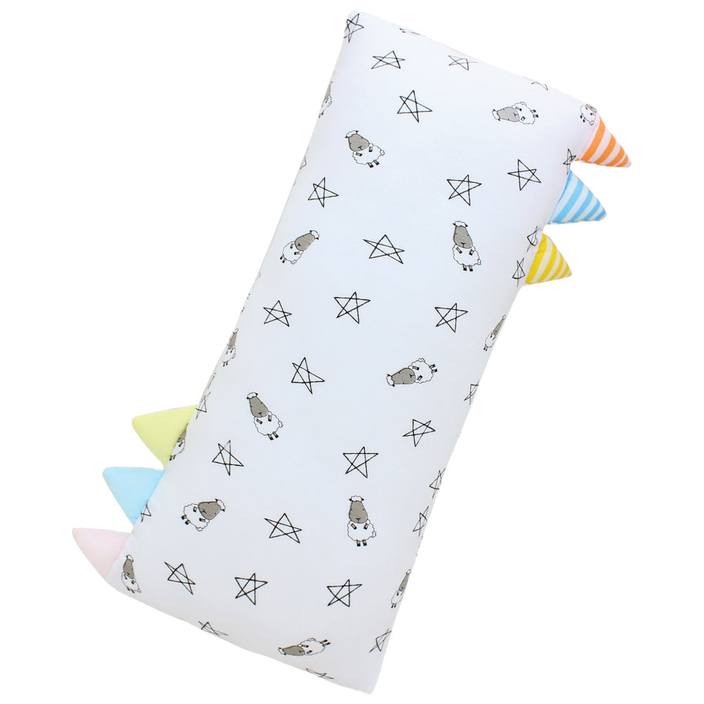 Bed-Time Buddy™ Small Star & Sheepz White with Color & Stripe tag - Medium (size 18x38cm)