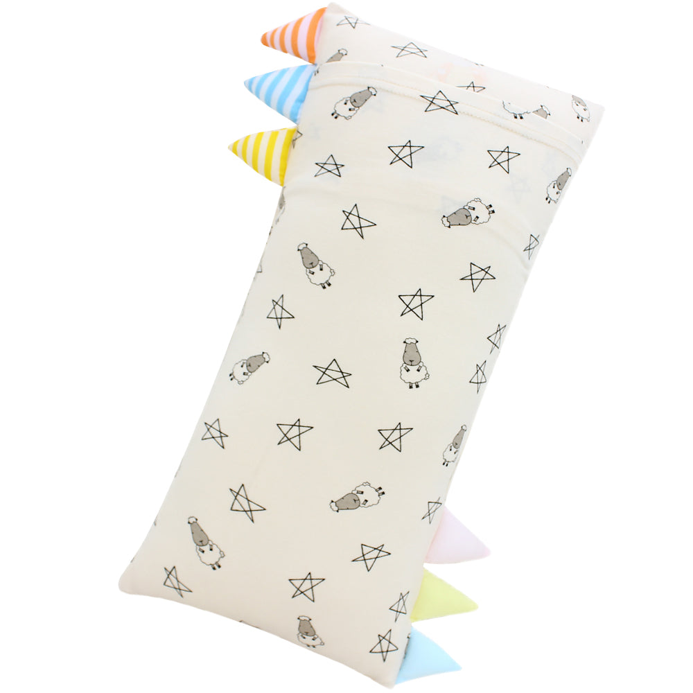 Bed-Time Buddy™ Small Star & Sheepz Yellow with Color & Stripe tag - Medium (size 18x38cm)