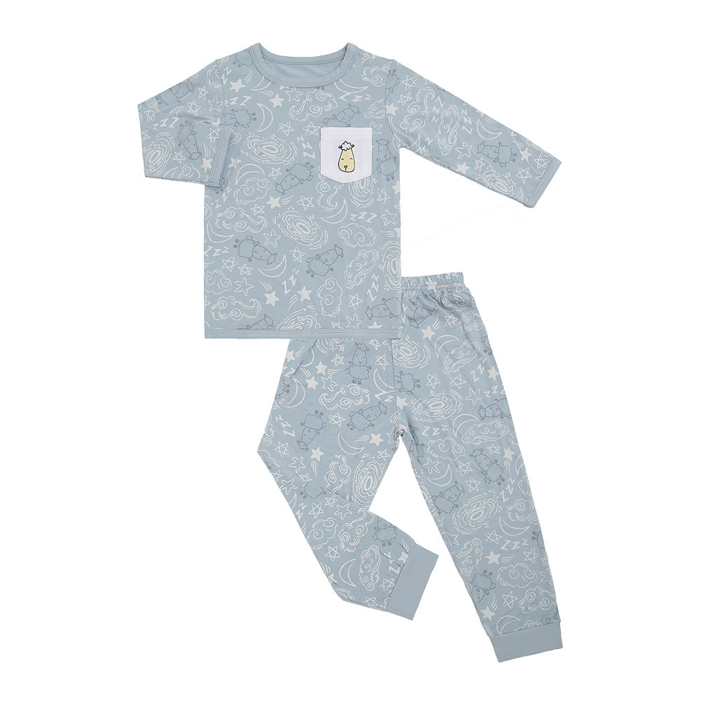 Pyjamas Set Baa Baa in the Universe Blue + Baa Baa in the Universe Blu
