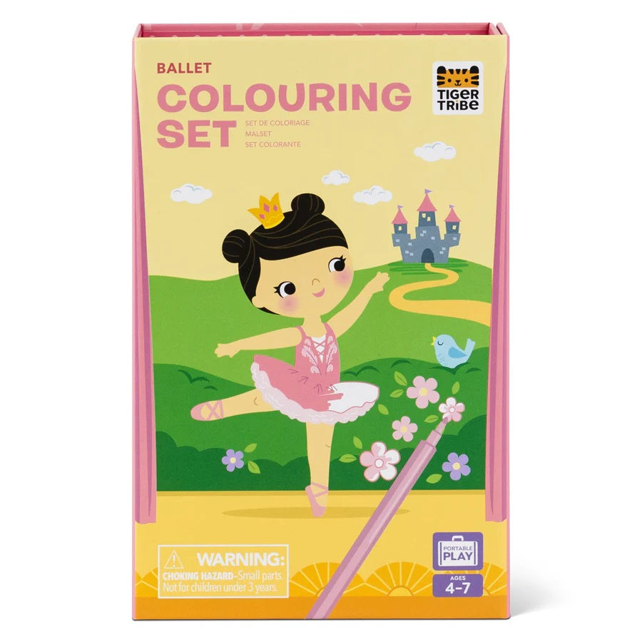 TIGER TRIBE COLOURING SET - BALLET