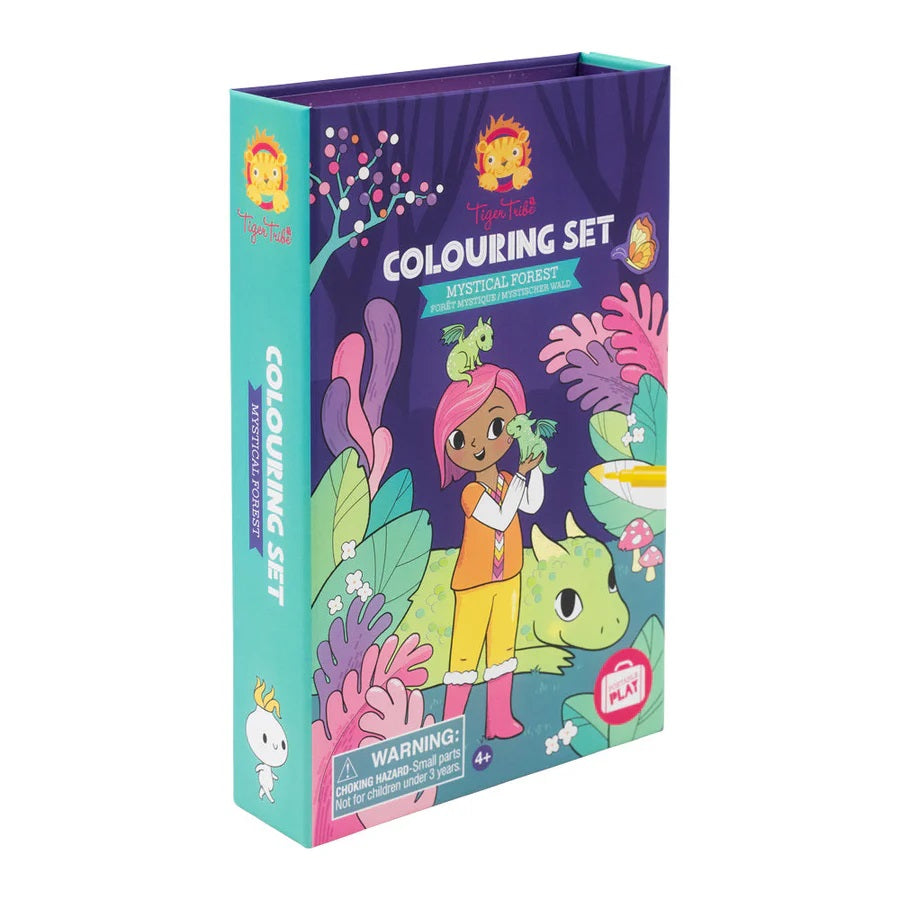 TIGER TRIBE COLOURING SET - MYSTICAL FOREST