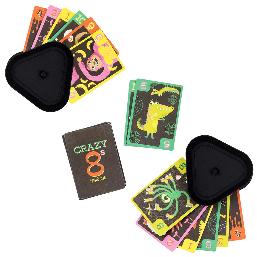 TIGER TRIBE CRAZY 8S + GO FISH! - CARD GAME SET