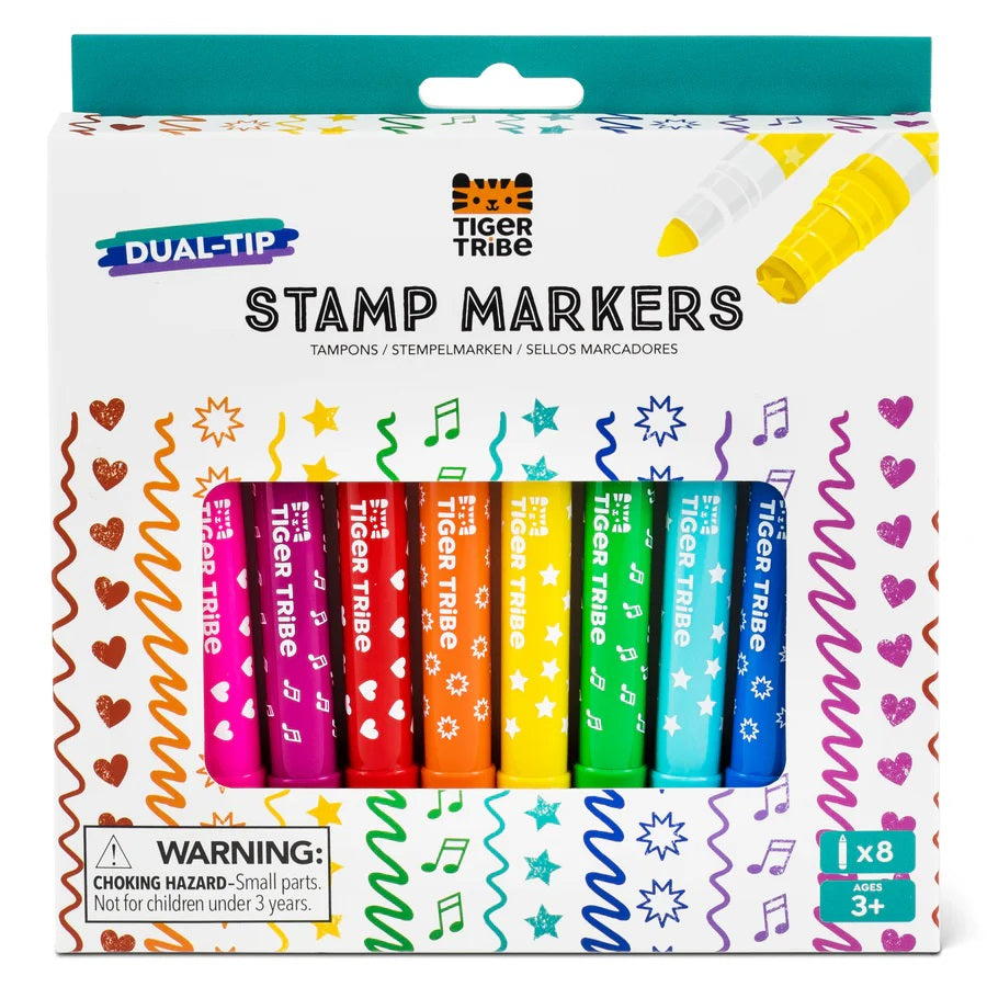 TIGER TRIBE DUAL-TIP STAMP MARKERS