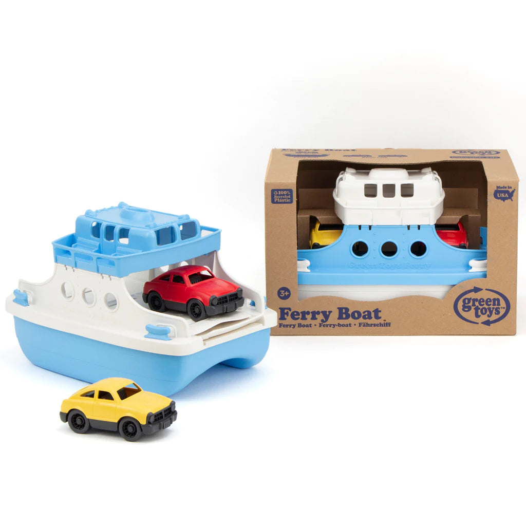 Green Toys Ferry Boat With Fastbacks