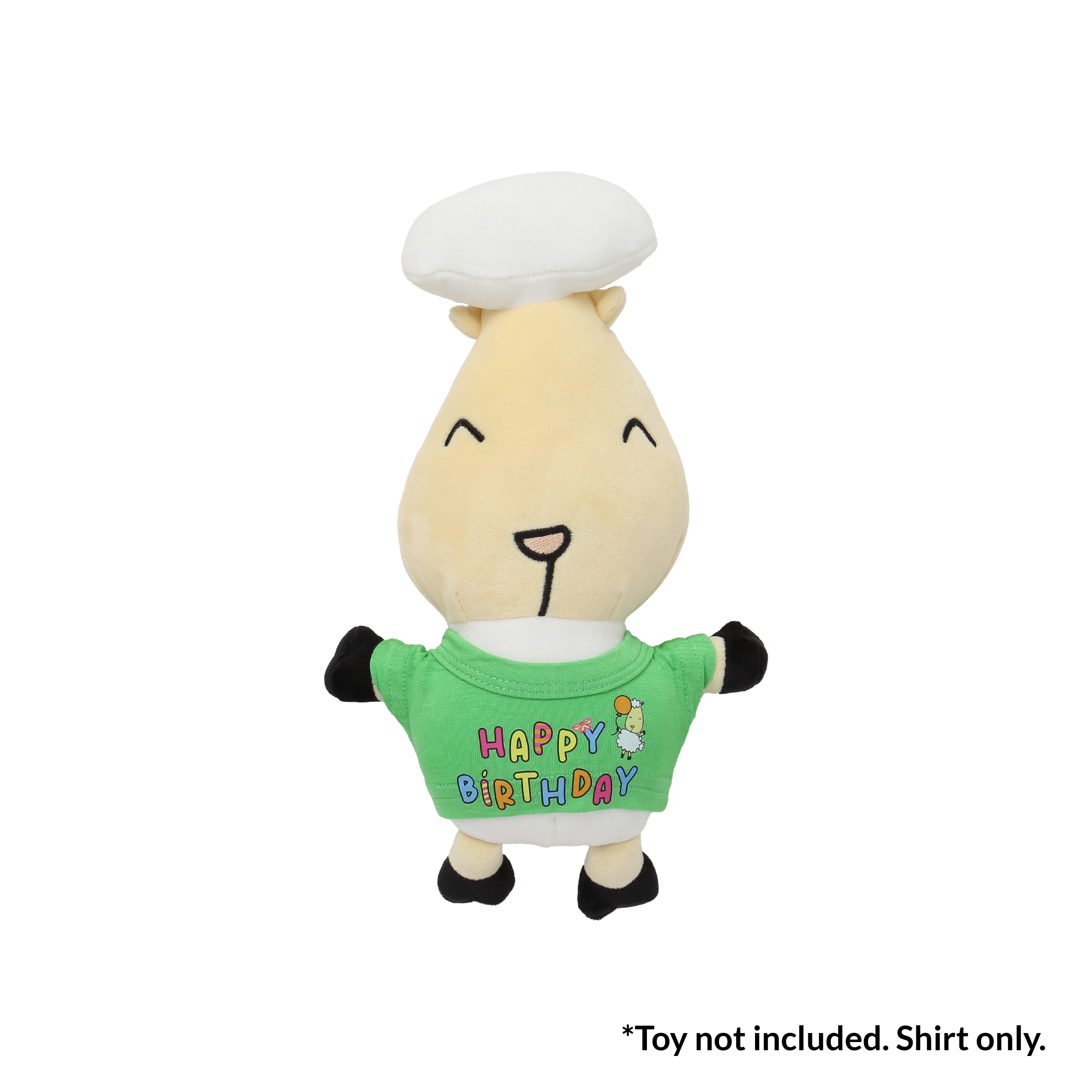 Toys Short Sleeve T-Shirt Happy Birthday Green Medium