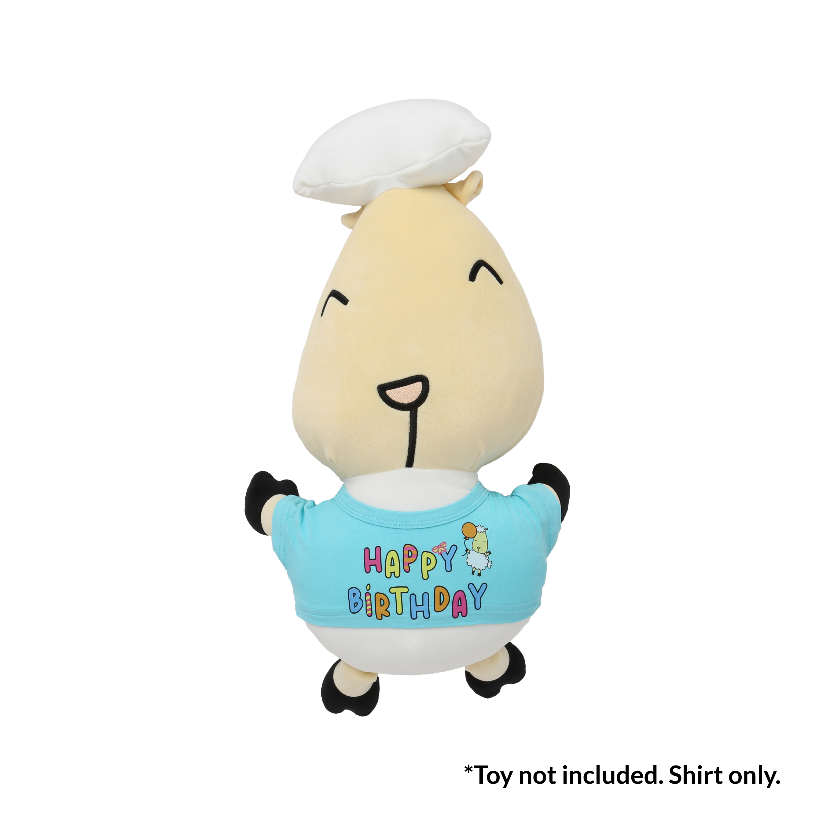 Toys Short Sleeve T-Shirt Happy Birthday Blue Jumbo