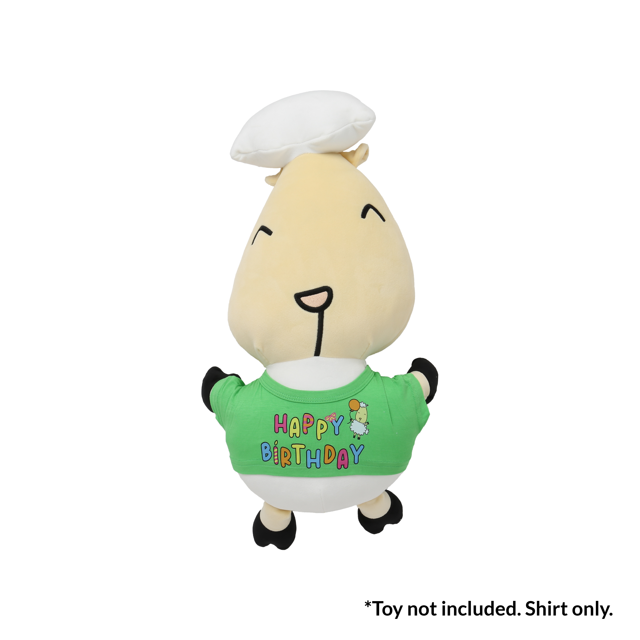 Toys Short Sleeve T-Shirt Happy Birthday Green Jumbo