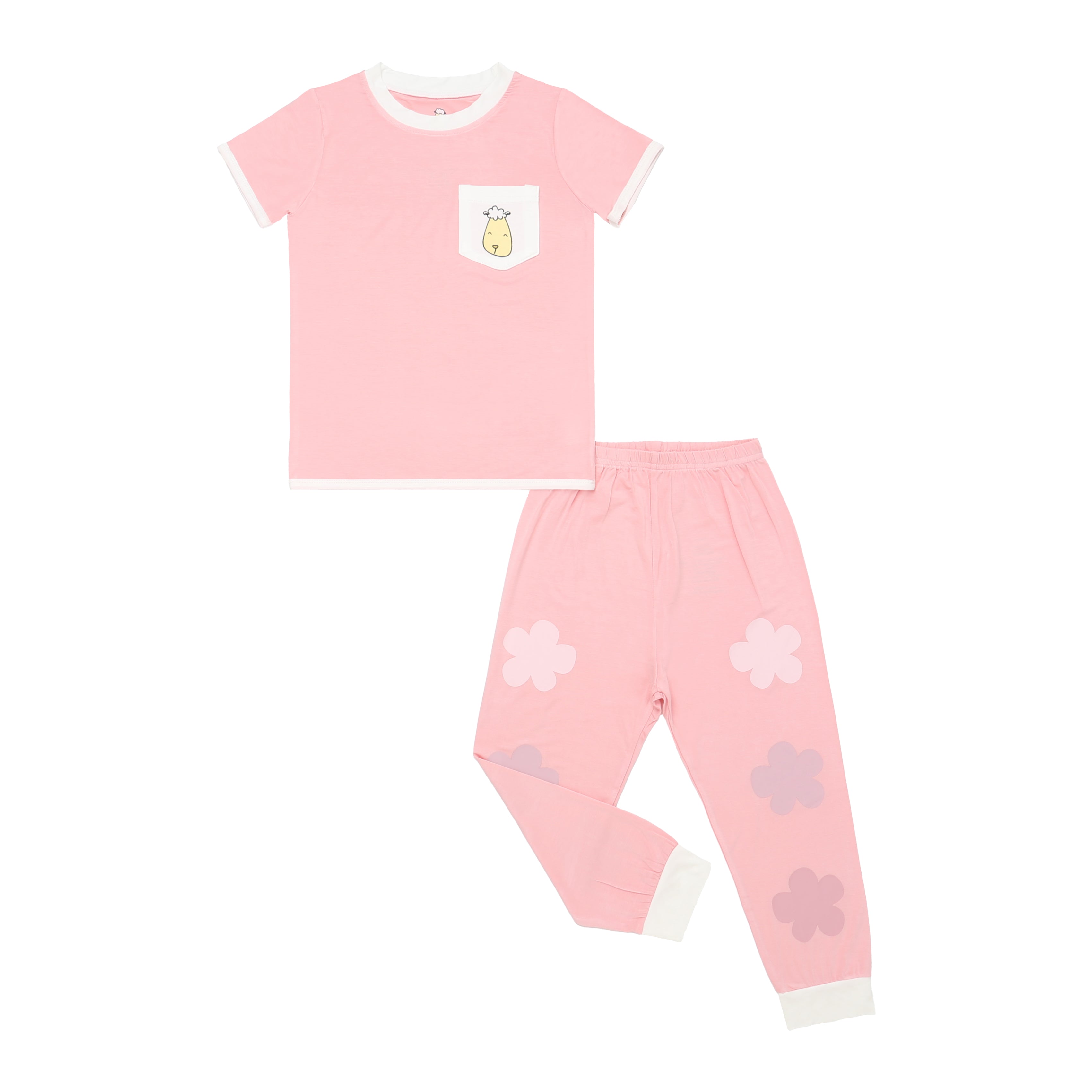 Short Sleeve Shirt + Pants Dream Garden D Orchid