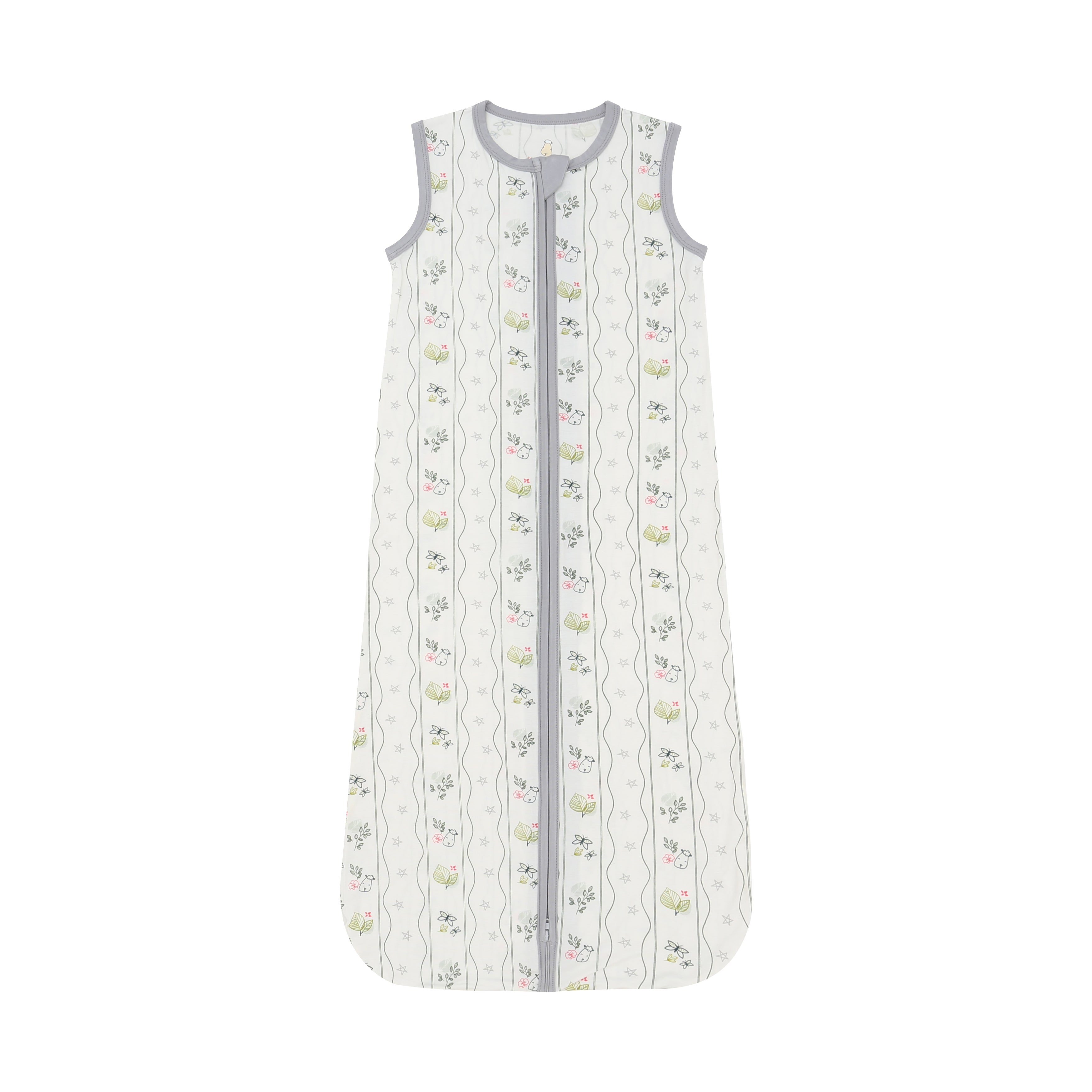 Wearable Blanket Zip Dream Garden B Cream