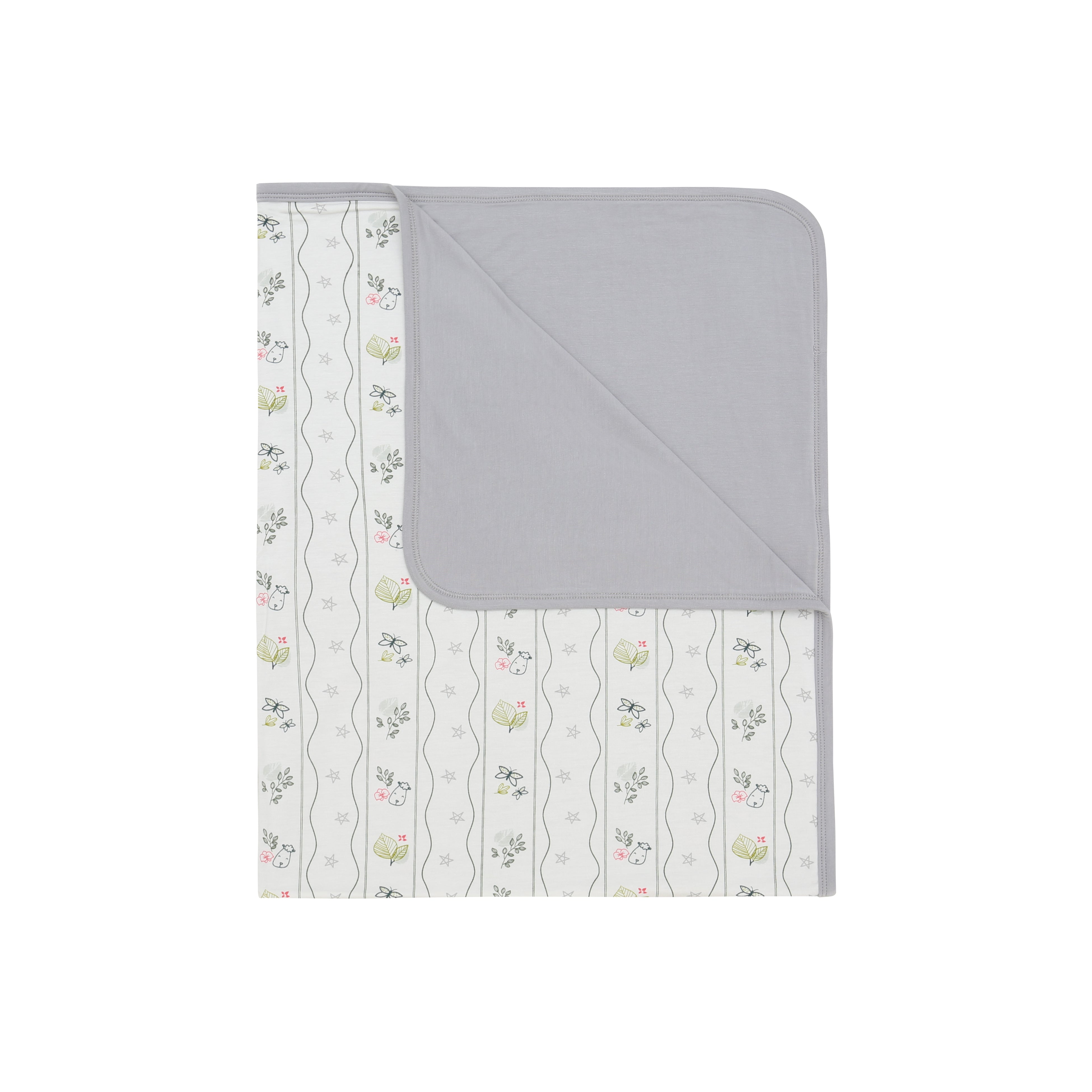 Double Layer Blanket Dream Garden B Cream Adult