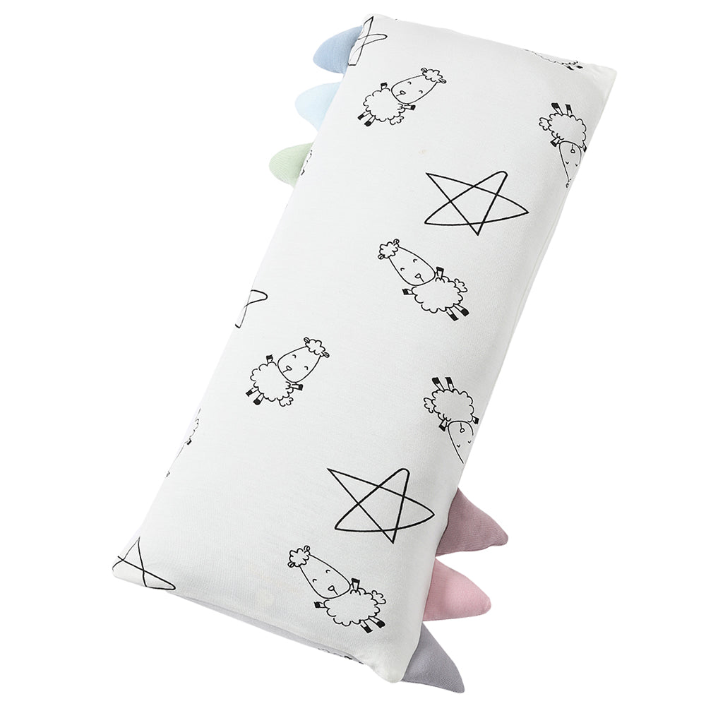 Bed-Time Buddy™ Cute Big Star & Sheepz White with Color tag - Jumbo (size 23x53cm)